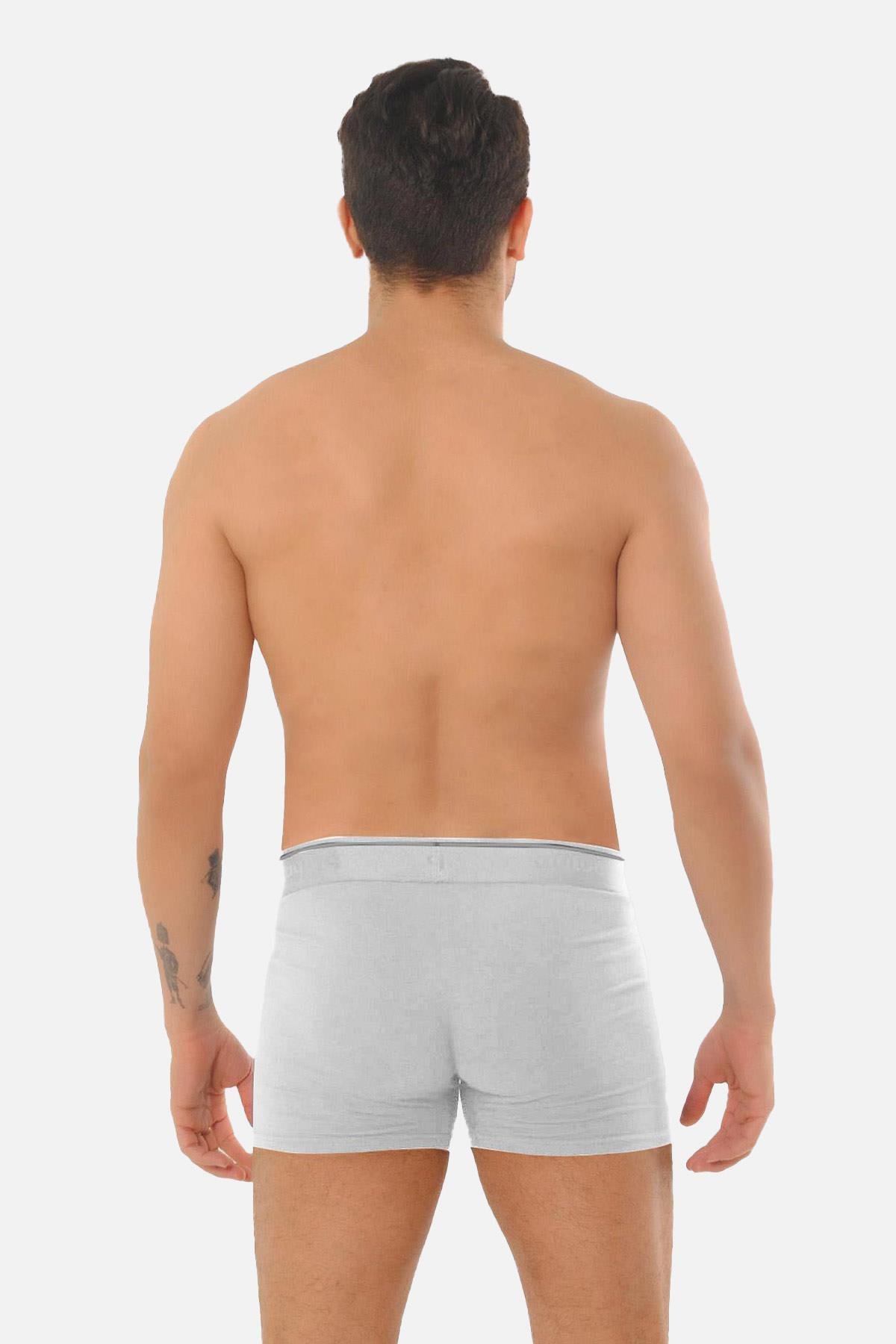 Aytuğ Mens Modal by Tencel™ White Color Boxer 2-Pack - NMB8