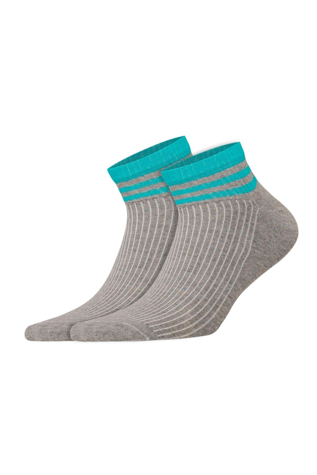 Aytuğ Men's Cotton 5 Pairs Special Boxed Booties Socks - 11241