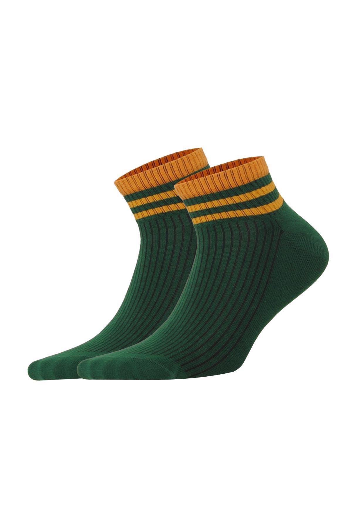 Aytuğ Men's Cotton 5 Pairs Special Boxed Booties Socks - 11241