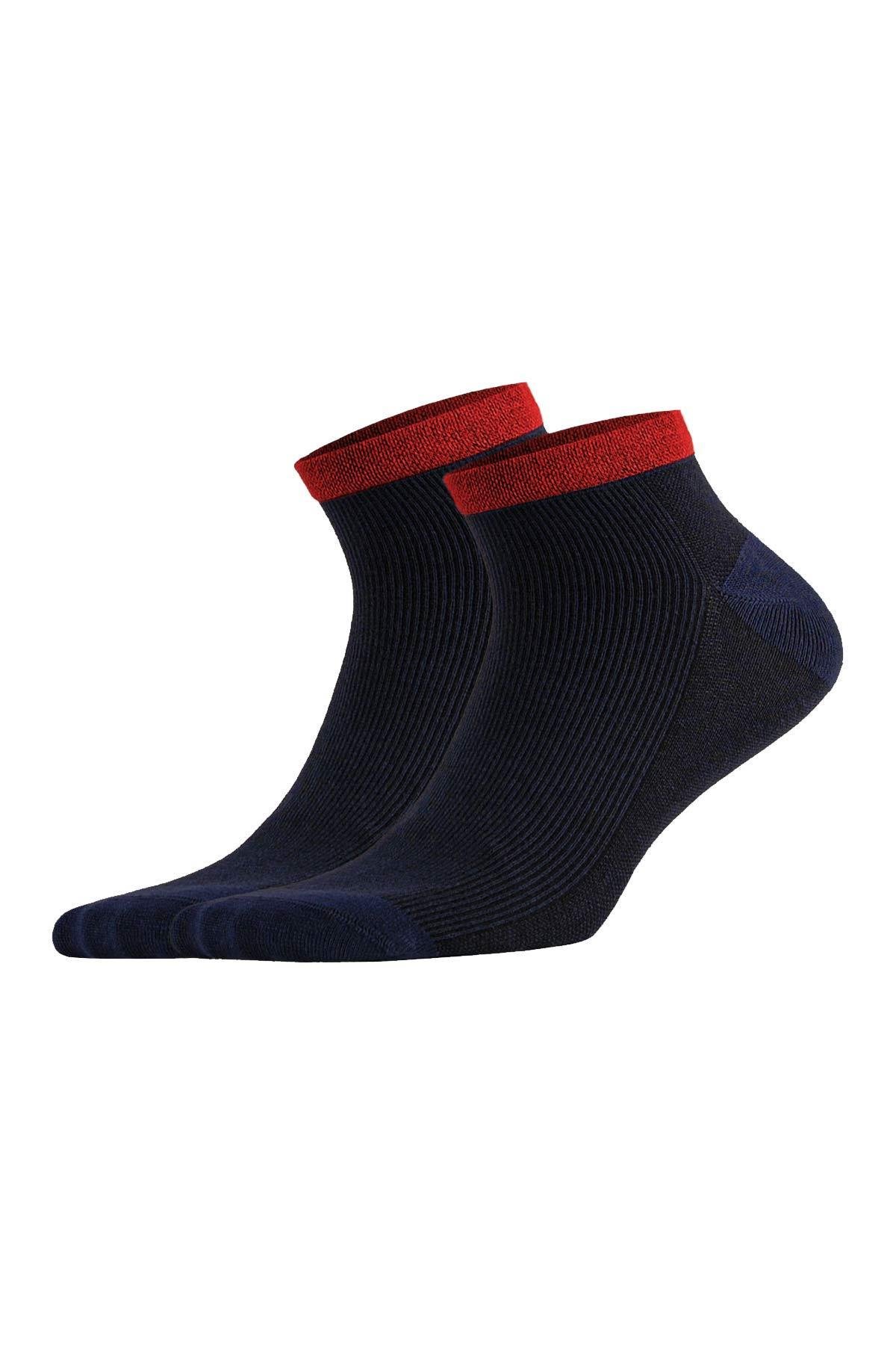 Aytuğ Men's Cotton 8 Pairs Special Boxed Booties Socks - 11242-2