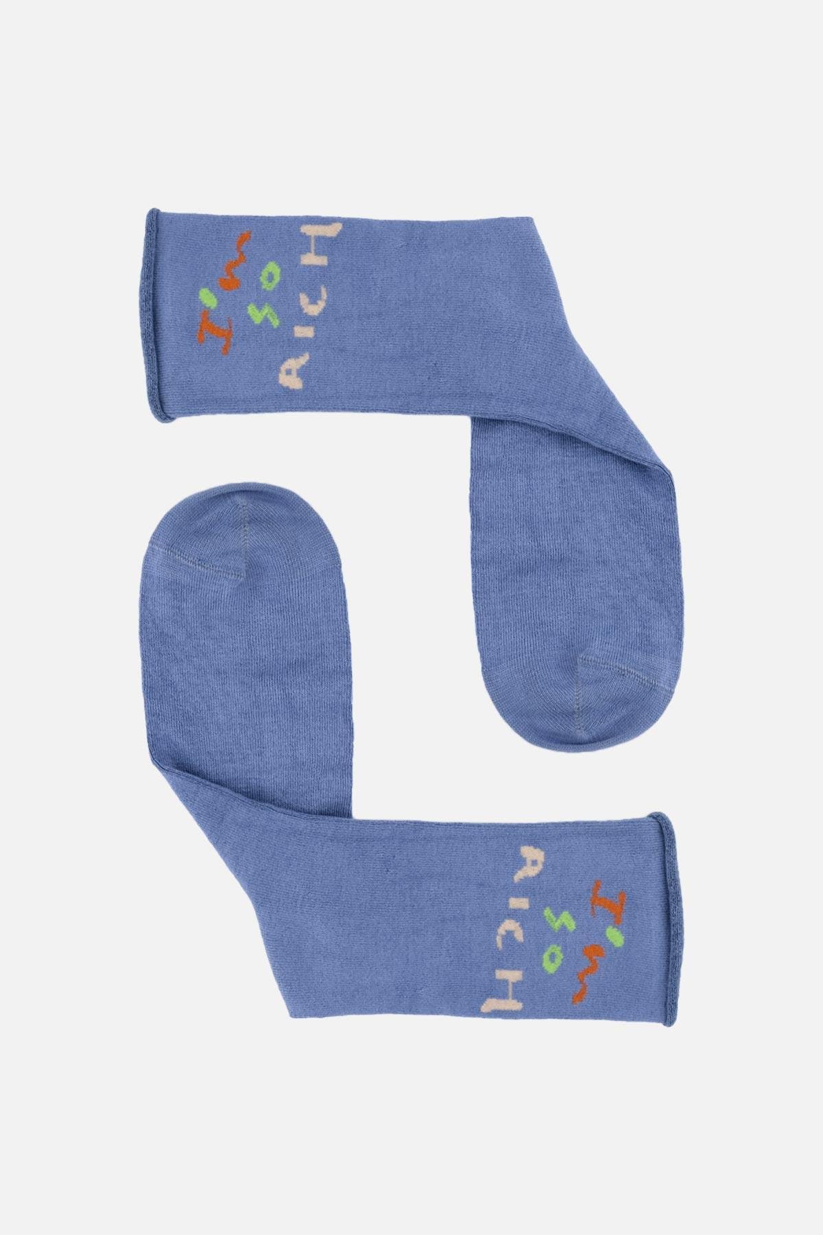 Aytug 3 Pairs of Women Bamboo Multicolored Socket Socks in Custom Box – 43051-2