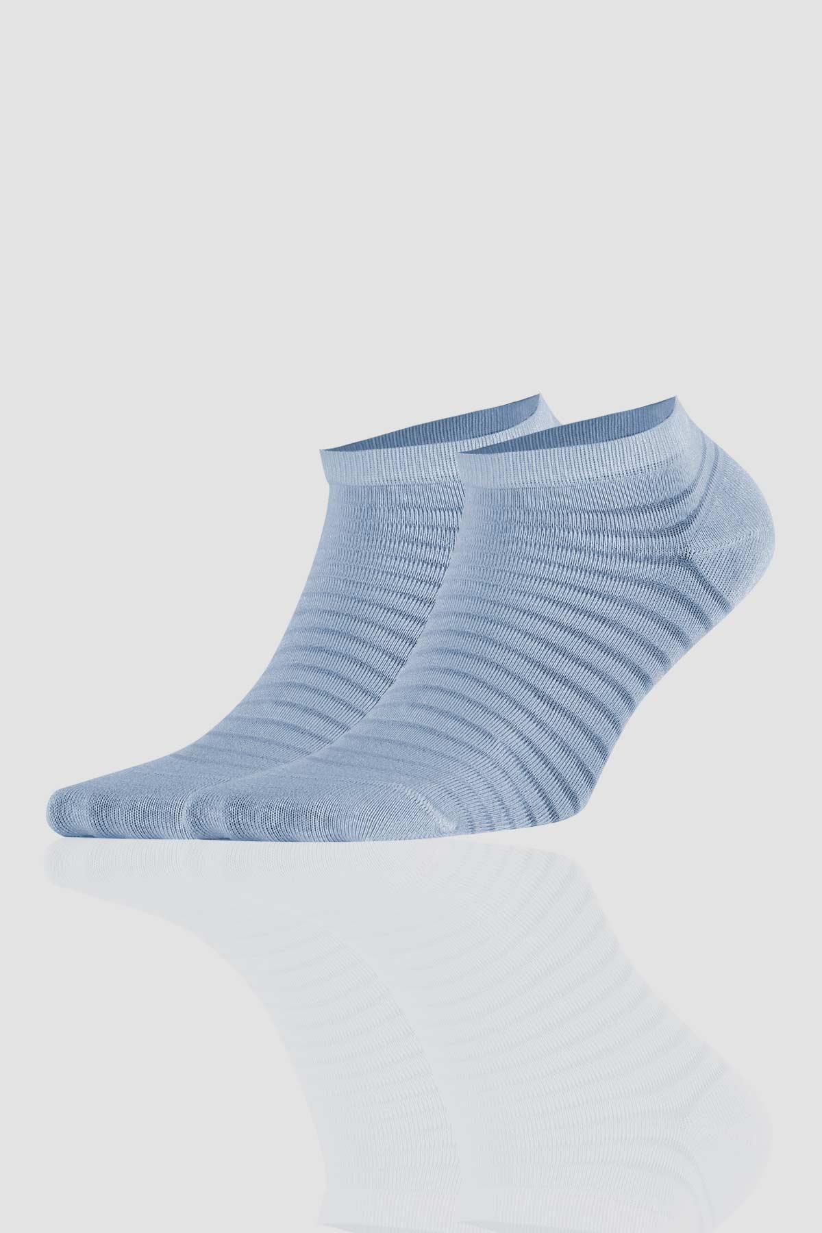 Aytuğ Women's Bamboo 5 Pairs Special Boxed Booties Socks - 34252