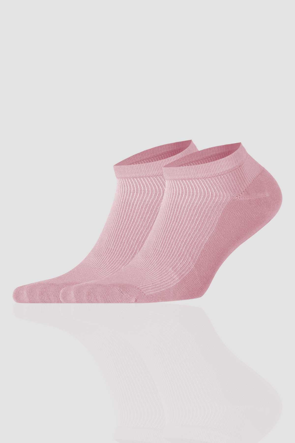 Aytuğ Women's Bamboo 8 Pairs Special Boxed Booties Socks - 34255-1