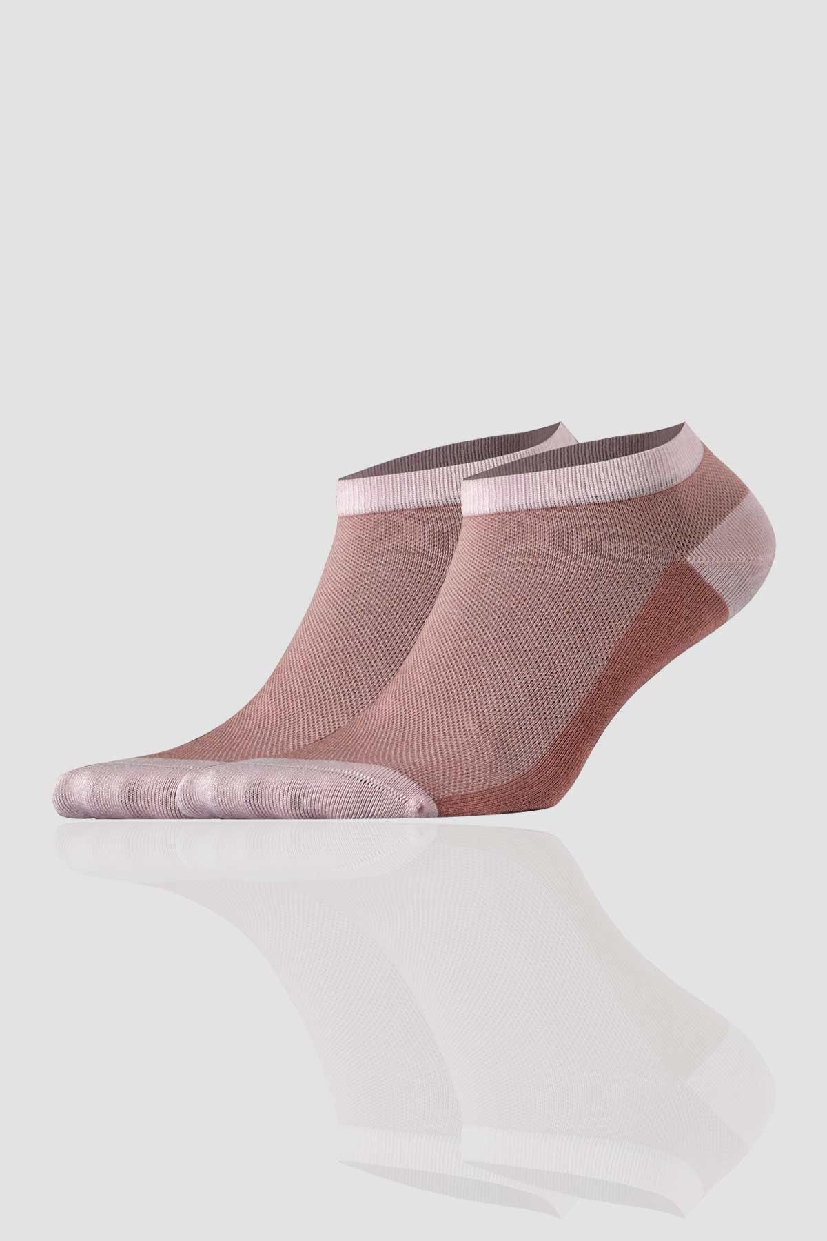Aytuğ Women's Bamboo 8 Pairs Special Boxed Booties Socks - 34260-1
