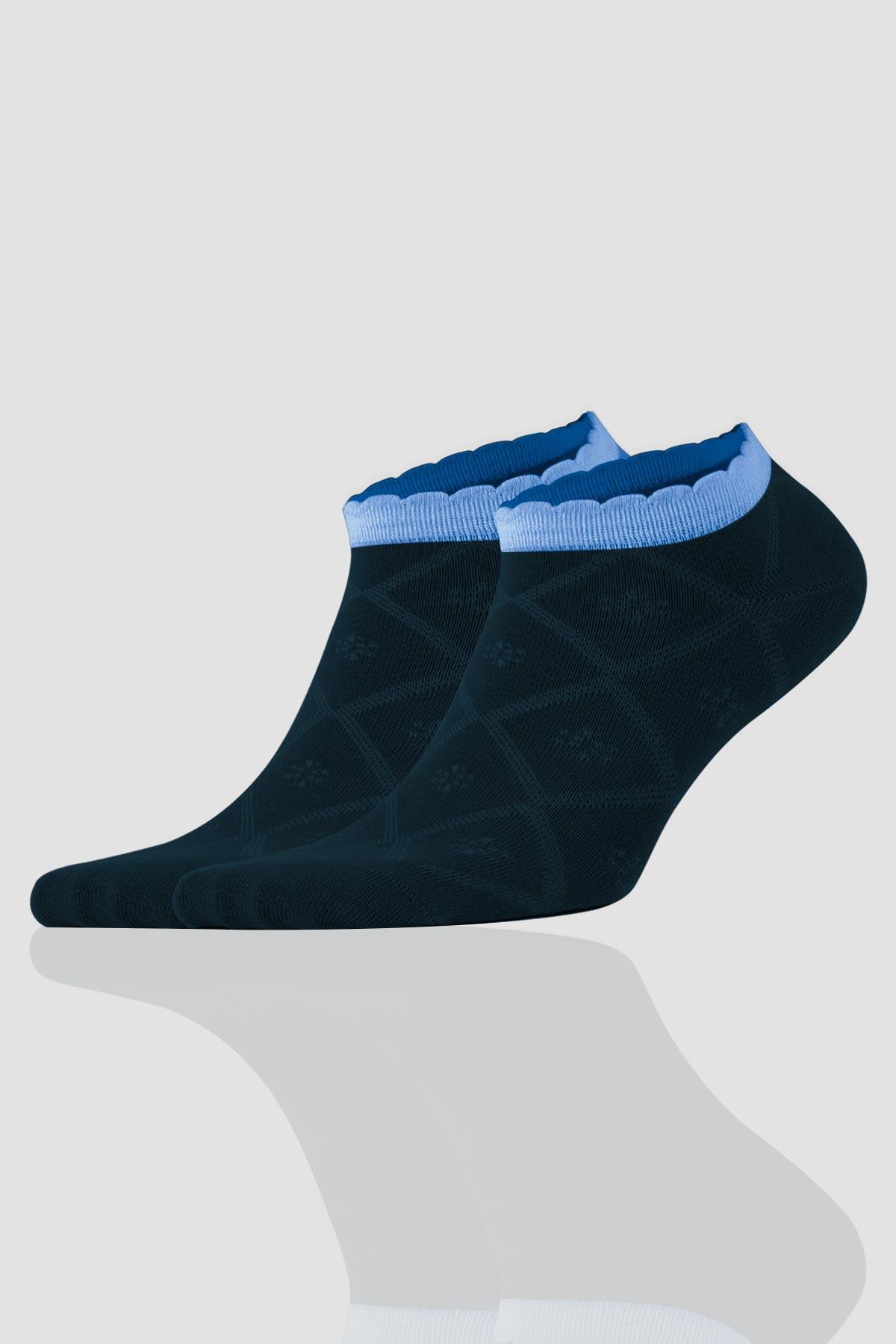 Aytuğ Women's Bamboo 8 Pairs Special Boxed Booties Socks - 34256-1