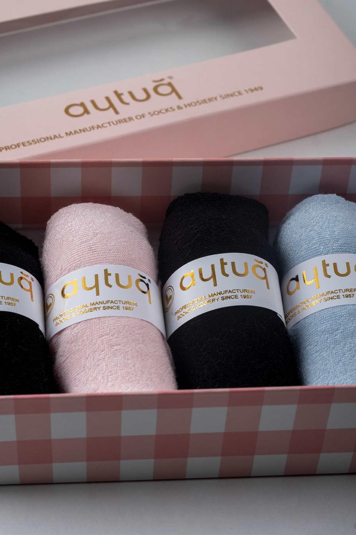 Aytuğ Kadın Modal 5 Çift Özel Kutulu Patik Çorap  33241 1