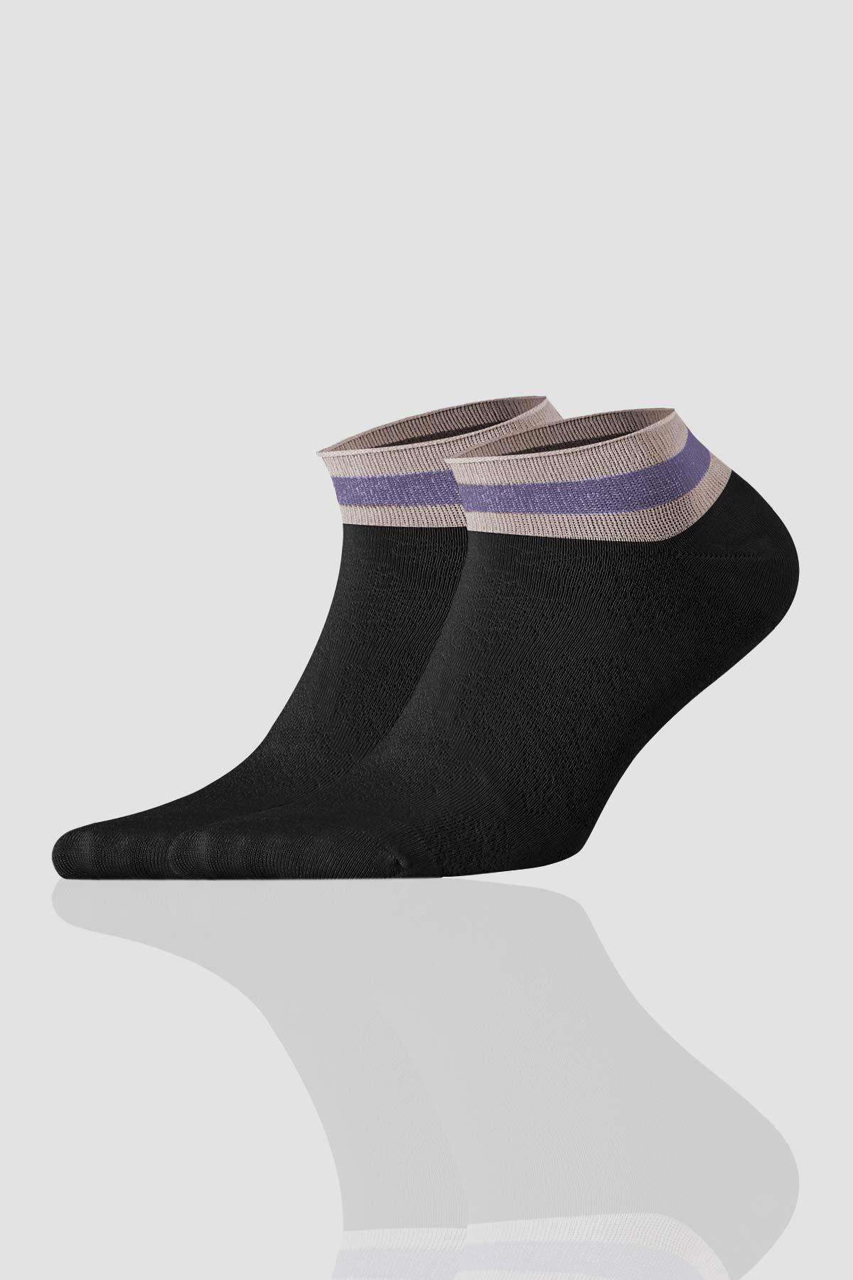 Aytuğ Women's Modal by Tencel™ 8 Pairs Special Boxed Booties Socks - 33241-2