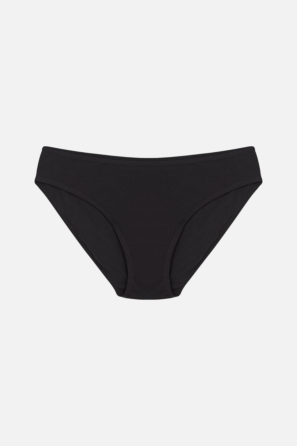 Aytuğ Kadın Modal İnce Kenar 3'lü Slip Külot Karışık Renkli