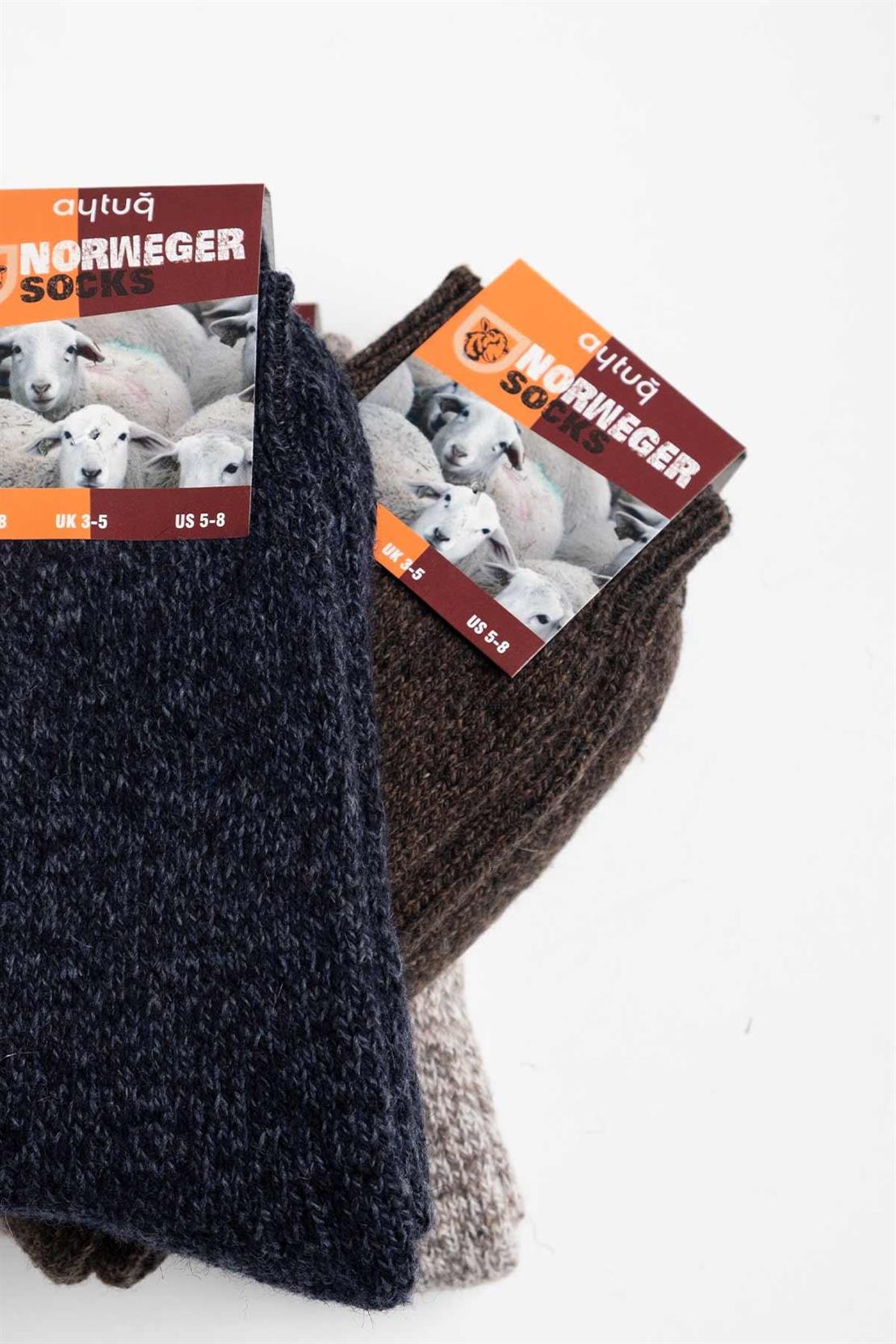Aytuğ Women's Norway Towel Winter 3-pack Home Socks - 2038