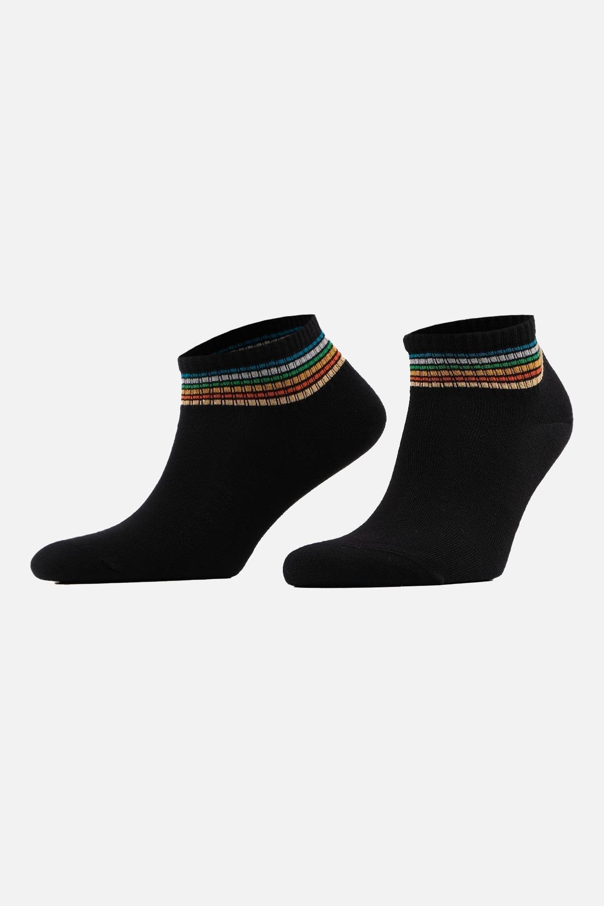 Aytuğ Women's Cotton 5 Pairs Special Boxed Short Ankle Socks - 31019