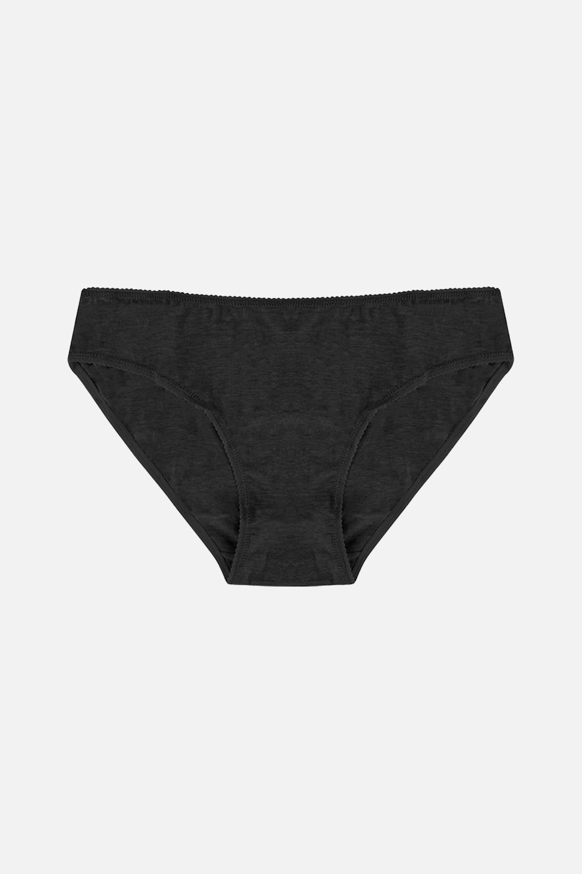 Aytuğ Kadın Pamuklu Orta Kalın Baskılı Slip Külot 3'lü Paket-NWK8
