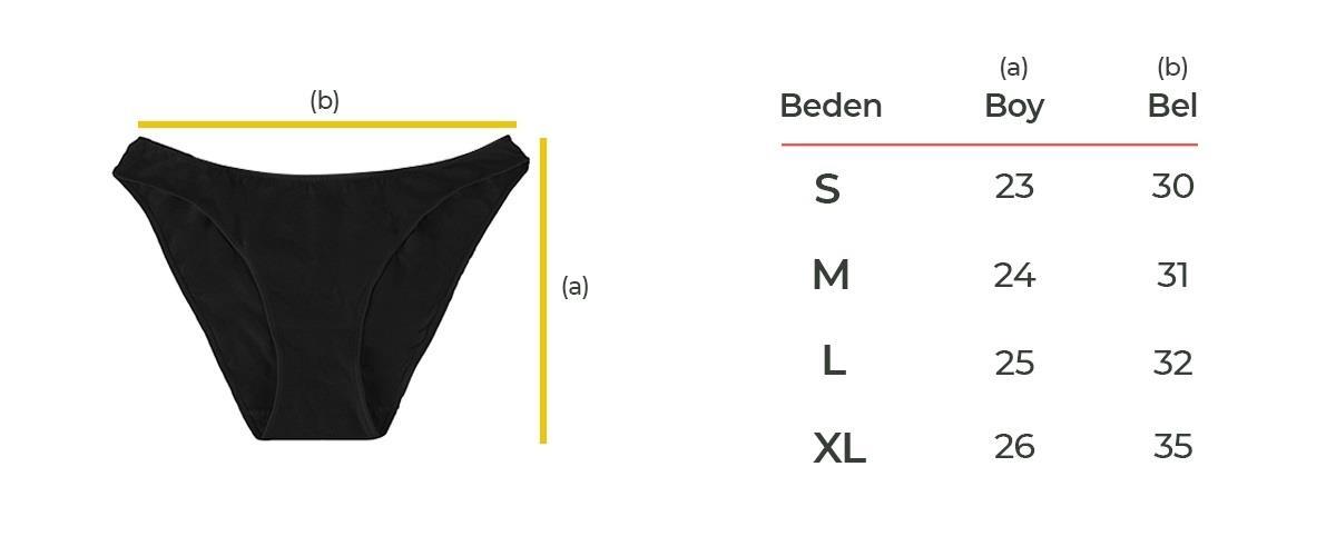 Aytuğ Kadın Pamuklu Orta Kalın Baskılı Slip Külot 3'lü Paket-NWK8