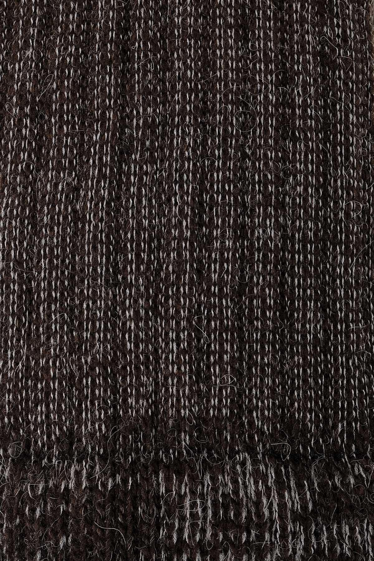 Aytug Unisex Alpaca Wool for Winter Brown/ Ecru Socket Sock – A-6006-K/E
