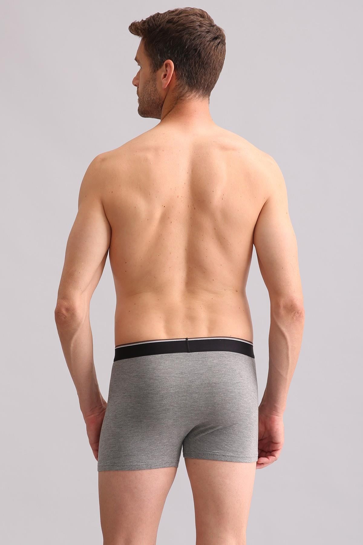 Mısırlı BAMBU SPARTACUS PERFORMANCE Boxer Gri Melanj