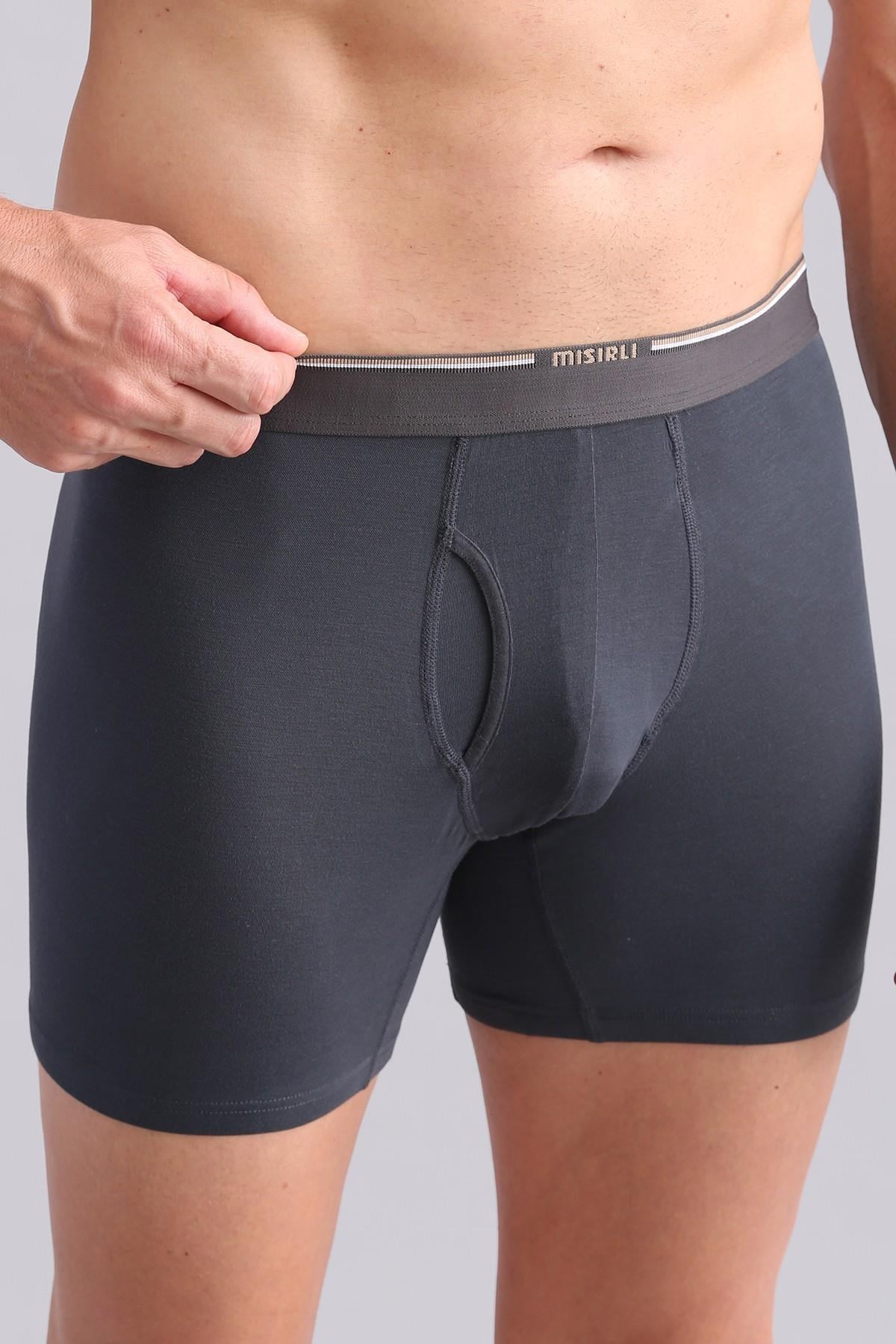 Mısırlı BAMBU SPARTACUS PERFORMANCE Long Boxer Antrasit