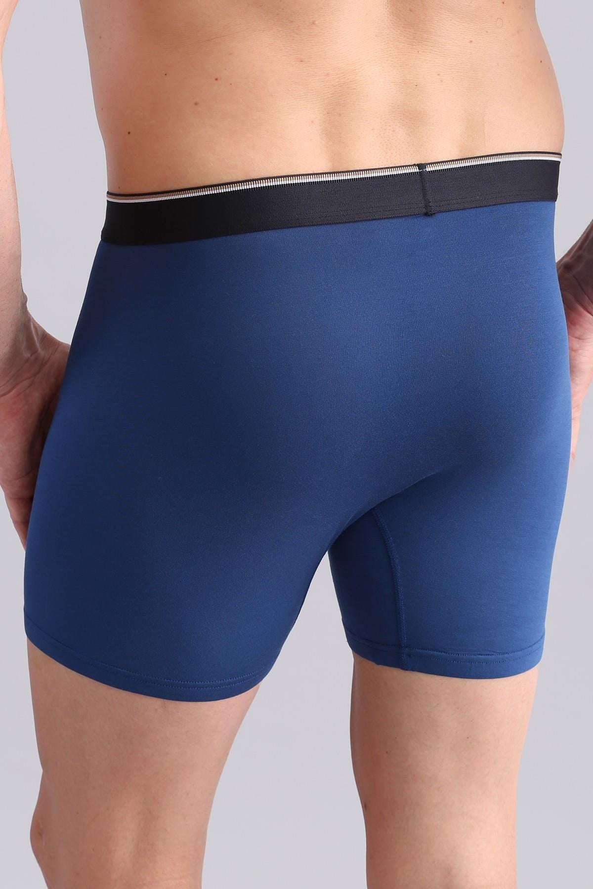 Mısırlı BAMBU SPARTACUS PERFORMANCE Long Boxer Gece Mavisi