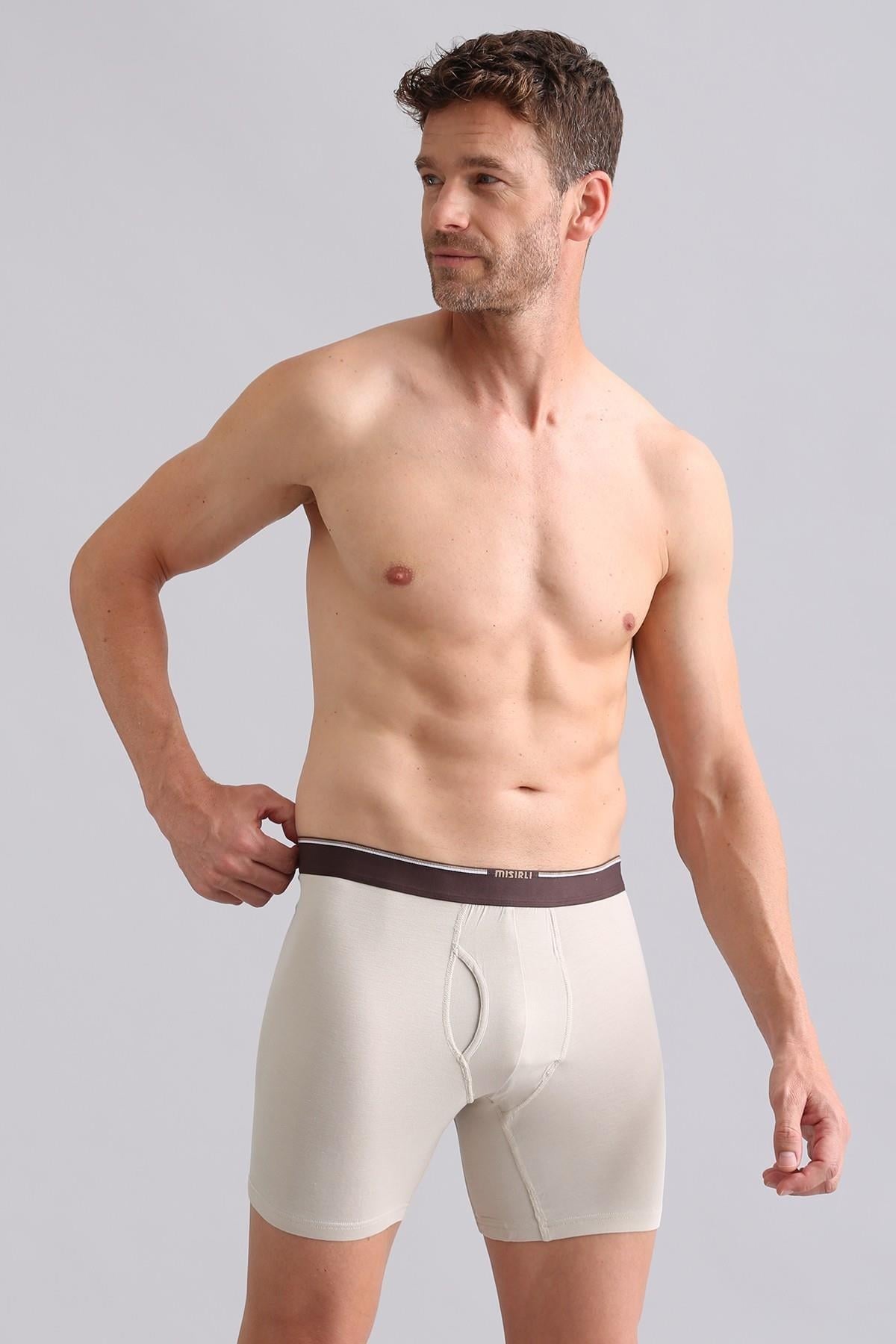 Mısırlı BAMBU SPARTACUS PERFORMANCE Long Boxer Toprak Bej