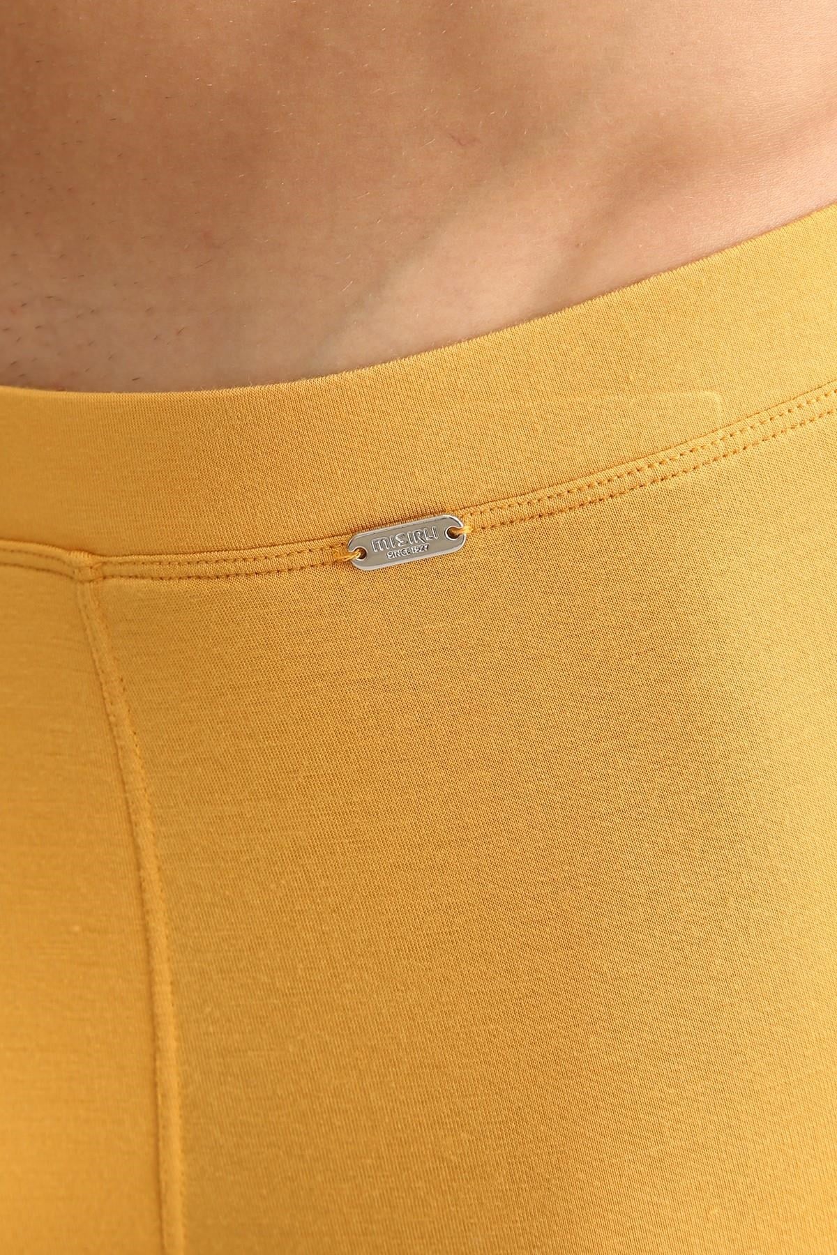 Mısırlı BAMBU ZEUS LUXURY Regular Fit Metal Armalı Boxer Hardal