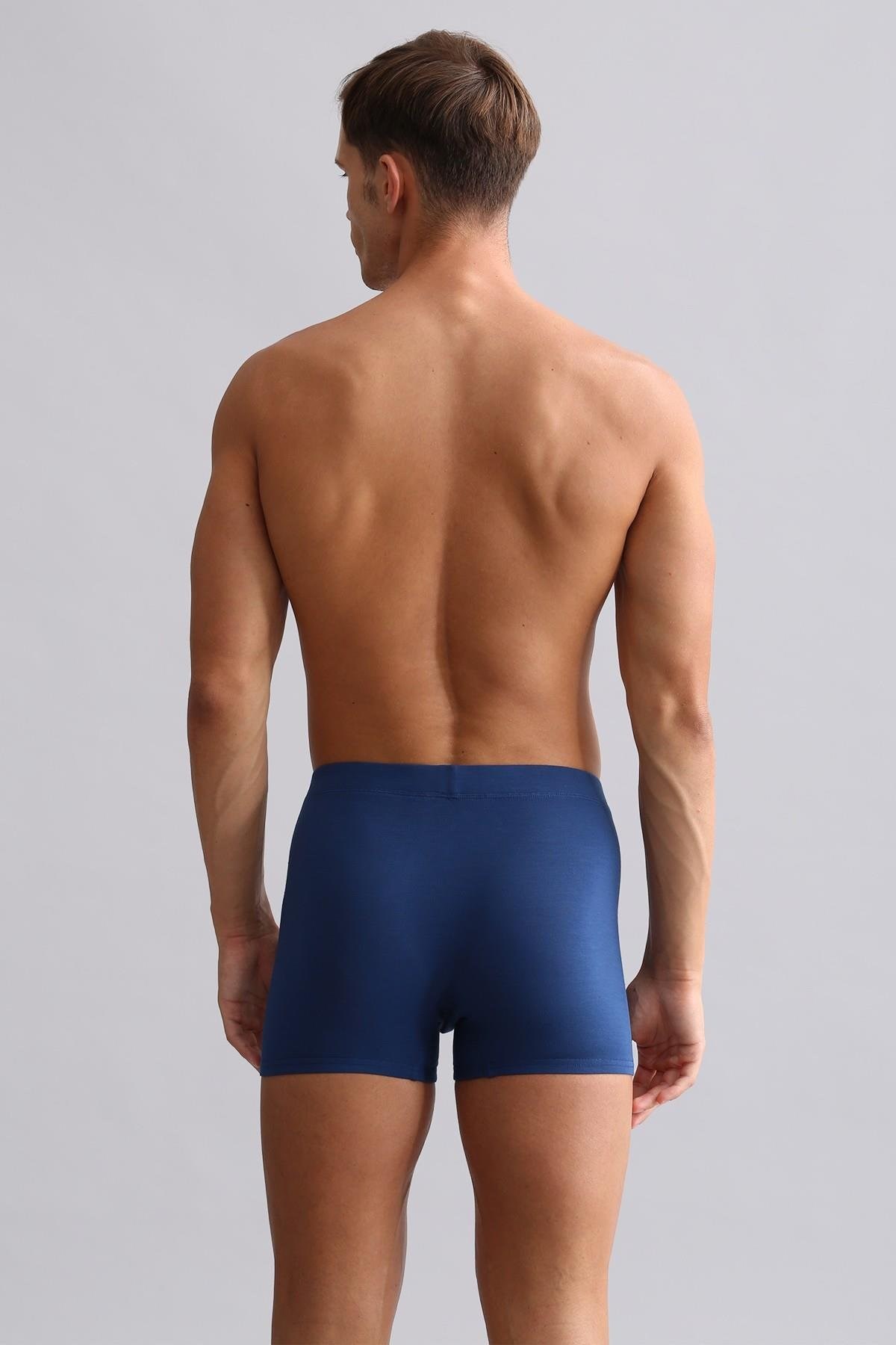 Mısırlı BAMBU ZEUS Regular Fit Boxer Gece Mavisi
