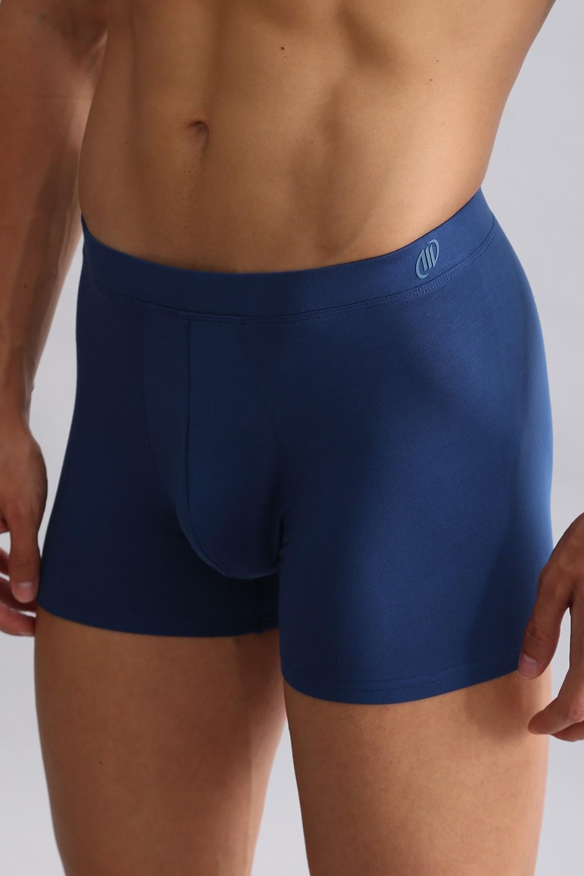 Mısırlı BAMBU ZEUS Regular Fit Boxer Gece Mavisi
