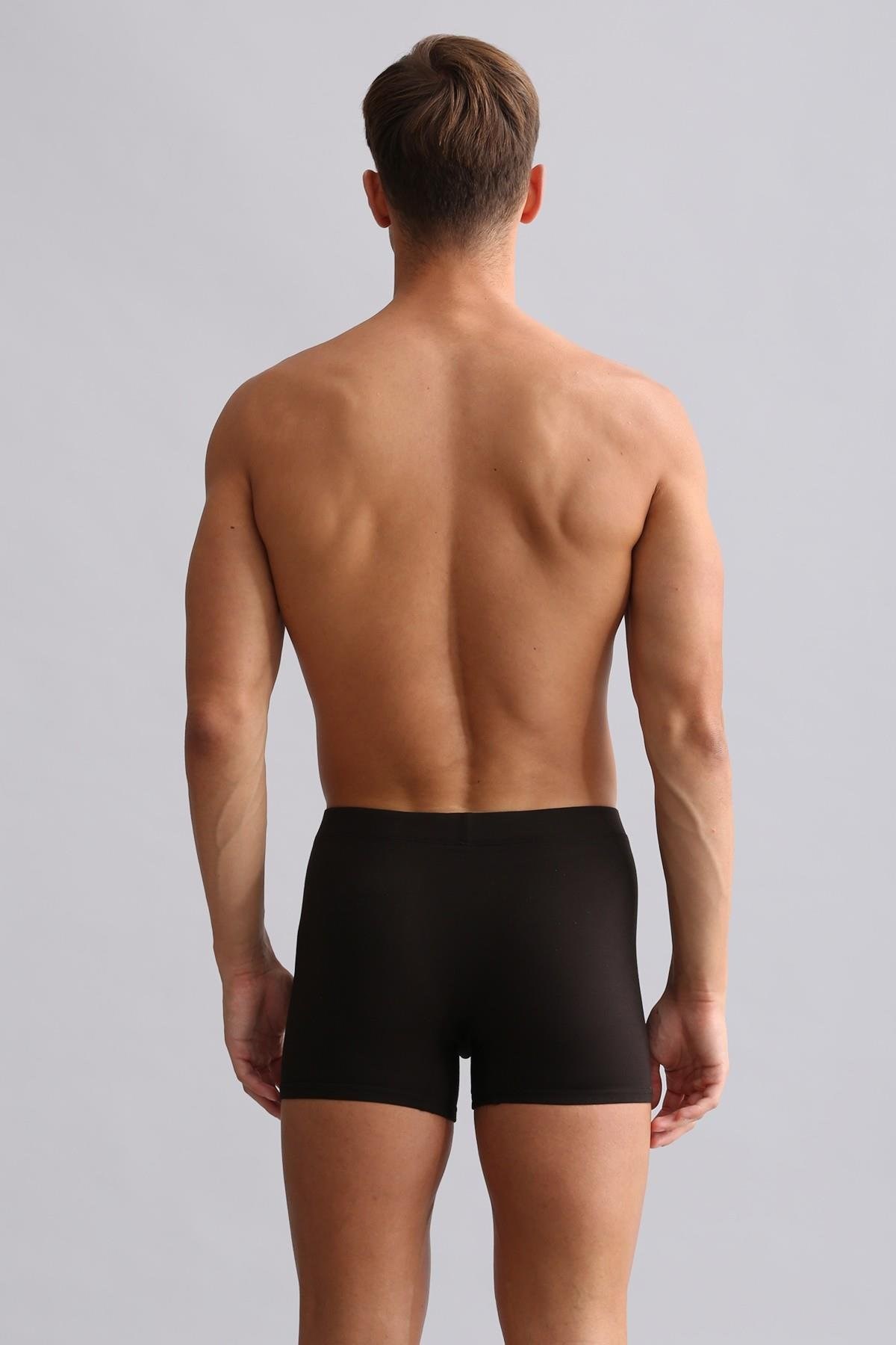 Mısırlı BAMBU ZEUS Regular Fit Boxer Kahverengi
