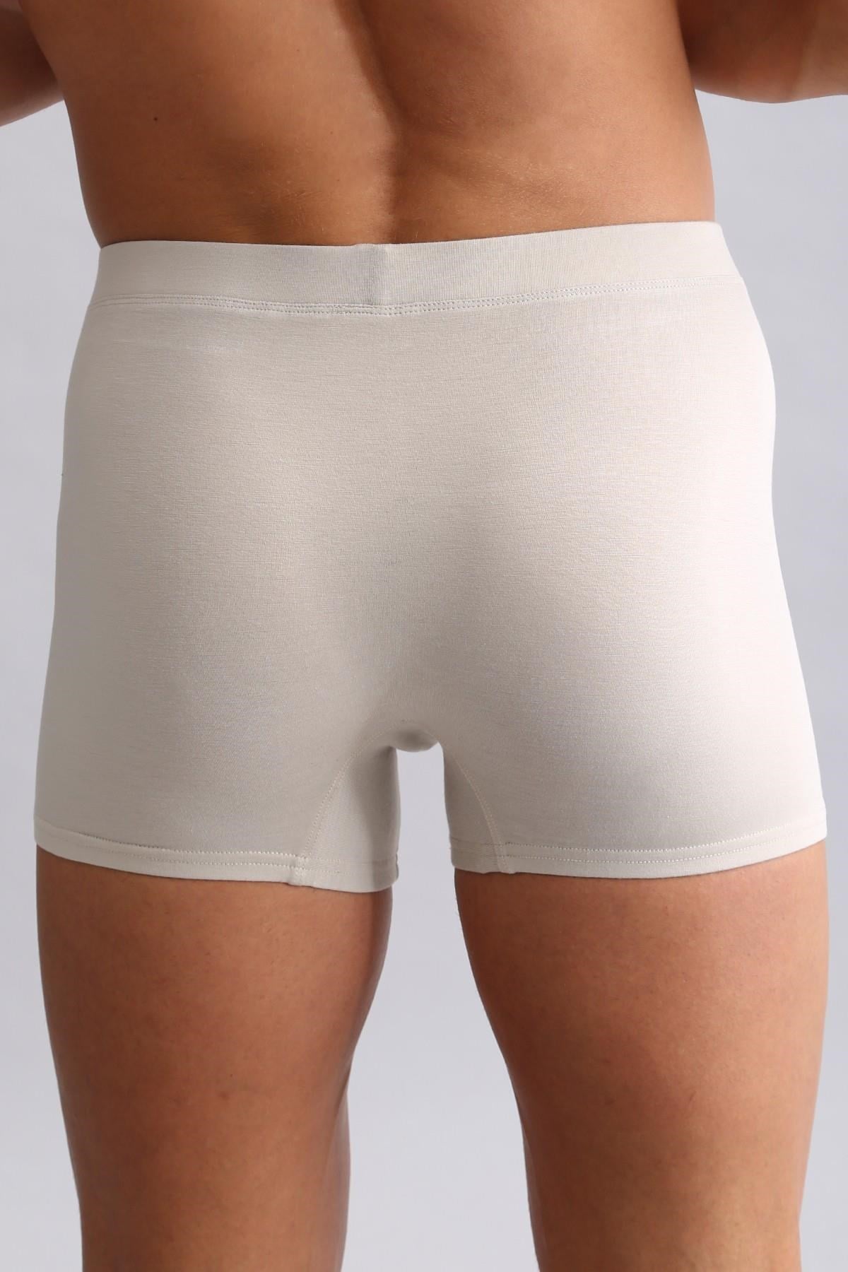Mısırlı BAMBU ZEUS Regular Fit Boxer Toprak Bej