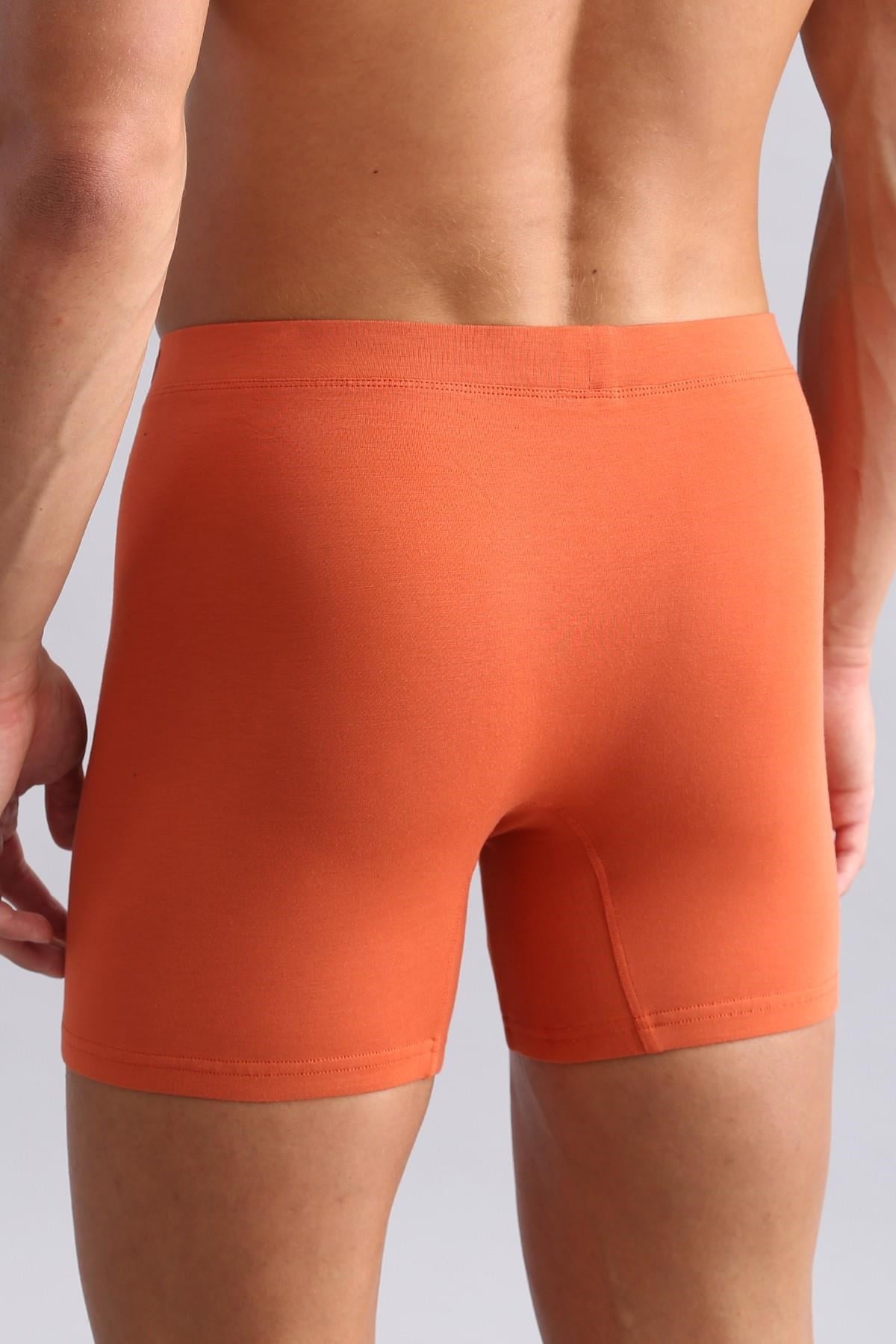 Mısırlı BAMBU ZEUS Regular Fit Long Boxer Pas Kırmızı