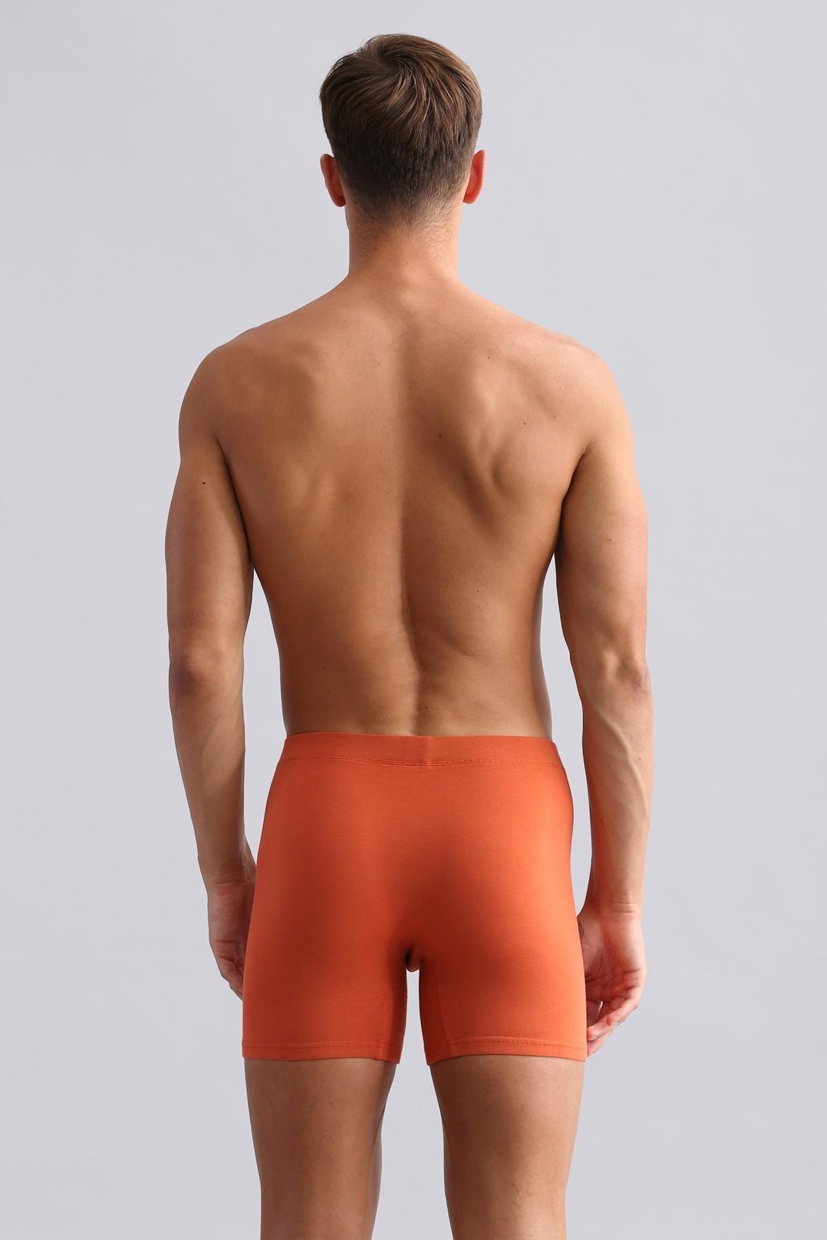 Mısırlı BAMBU ZEUS Regular Fit Long Boxer Pas Kırmızısı