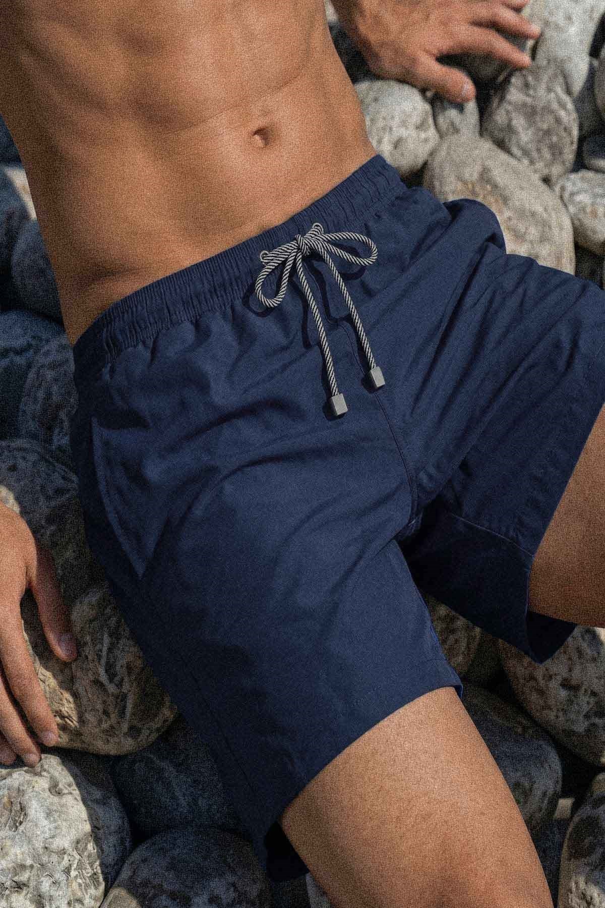 Mısırlı Basıc Deniz Şort Lacivert