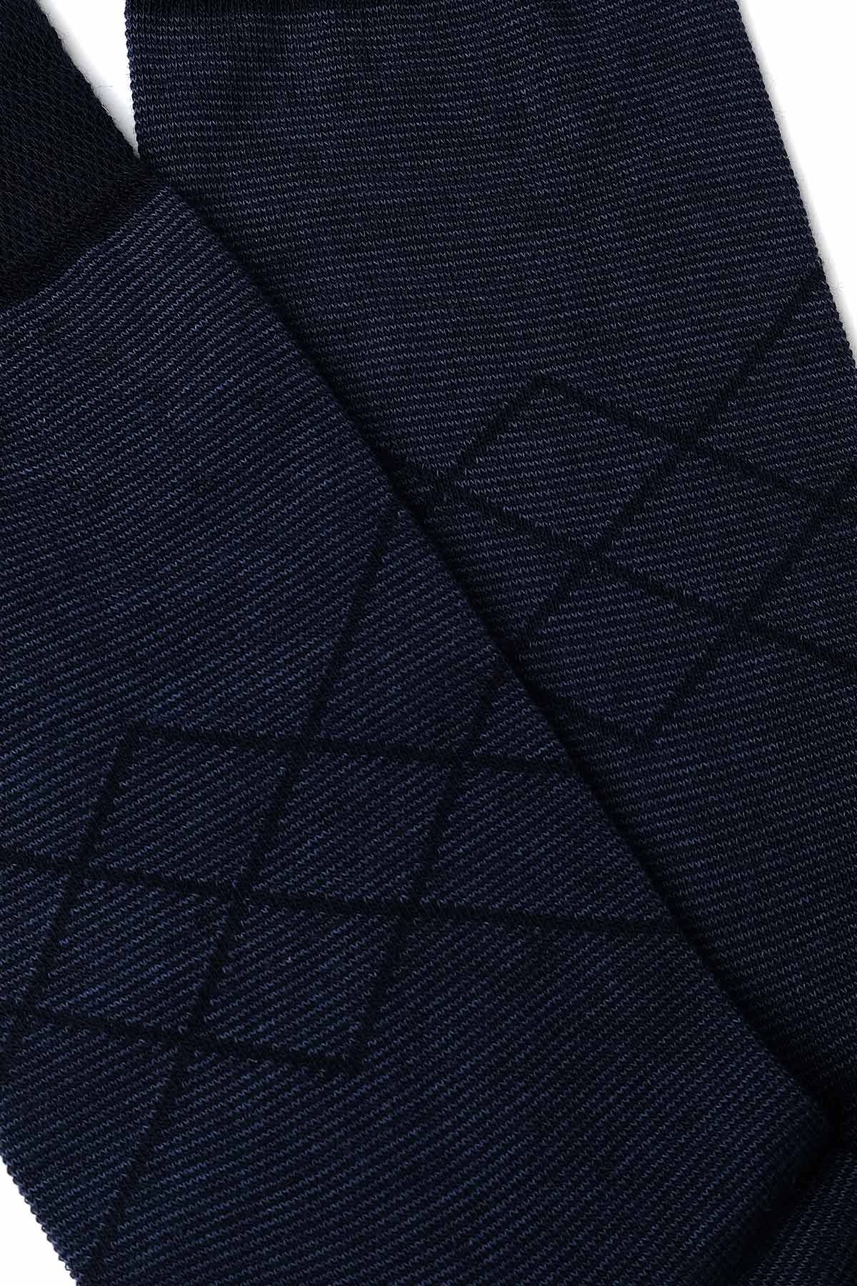 Mısırlı Cotton Erkek Soket Çorabı Çok Renkli
