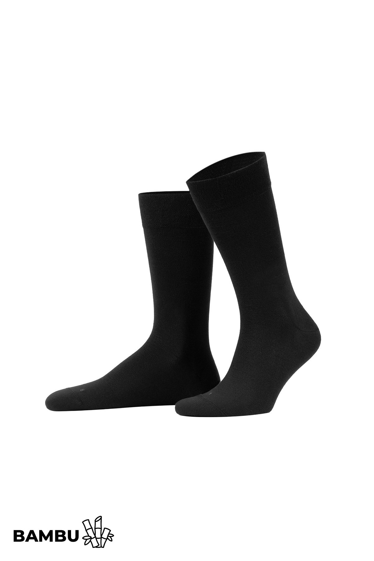Mısırlı Erkek Bambu Ergonomik Tekli Soket Çorap Siyah