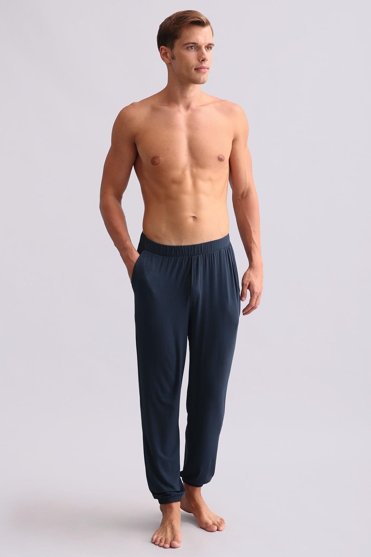 Mısırlı Erkek Modal Jogger Pantolon Gece Mavisi