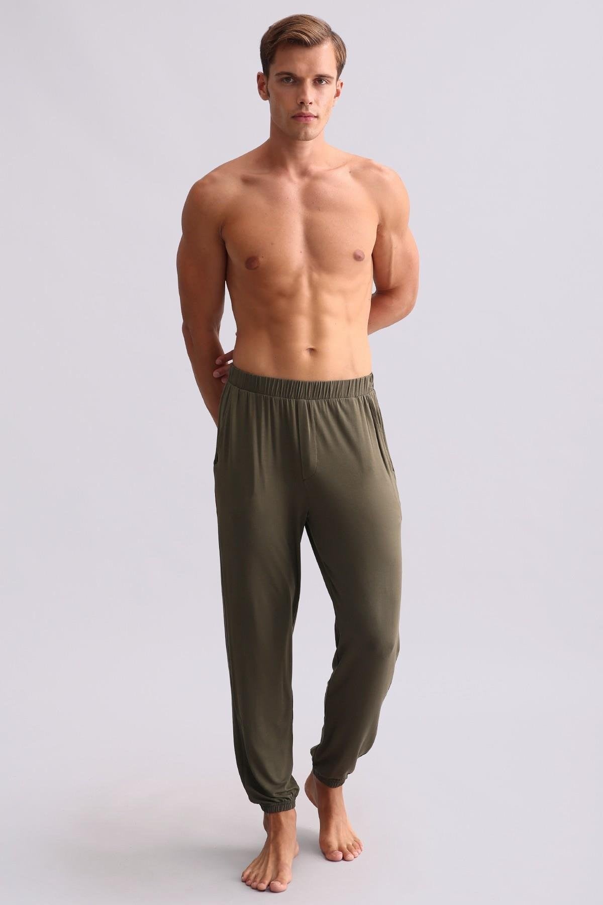 Mısırlı Erkek Modal Jogger Pantolon Haki