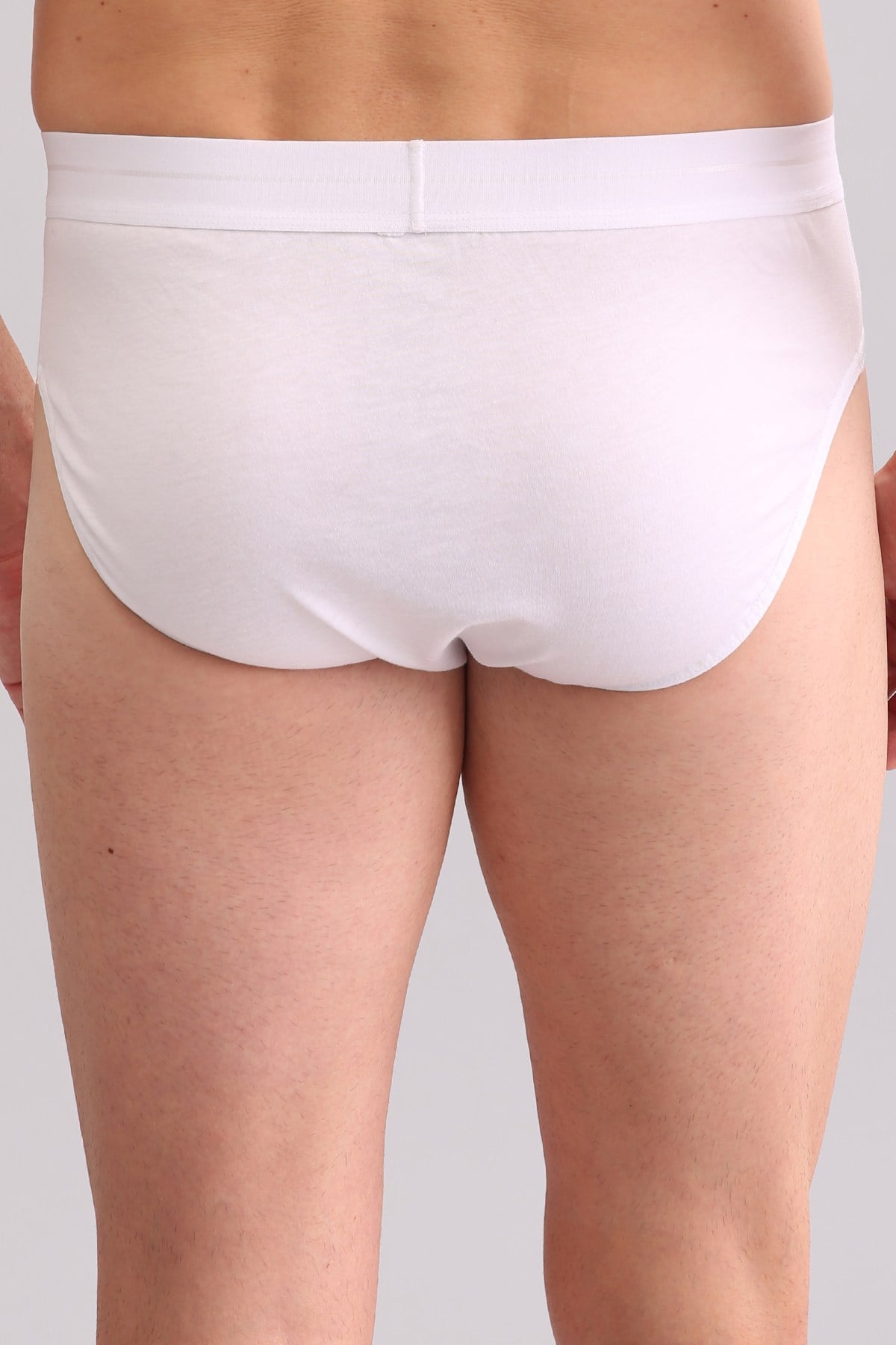 Mısırlı Erkek Modal Tekli Slip Beyaz