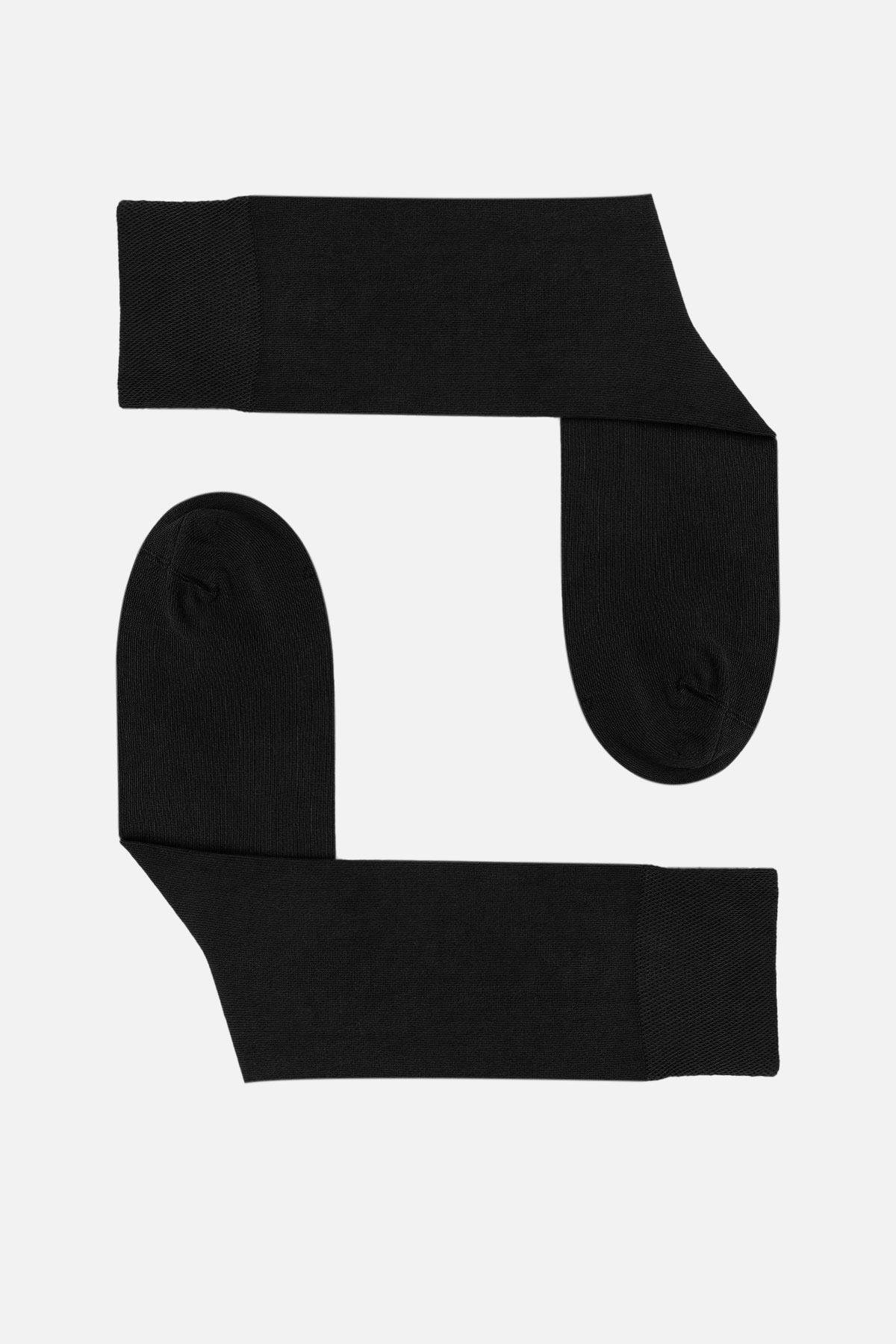 Mısırlı Erkek Modal Tekli Soket Çorap Siyah