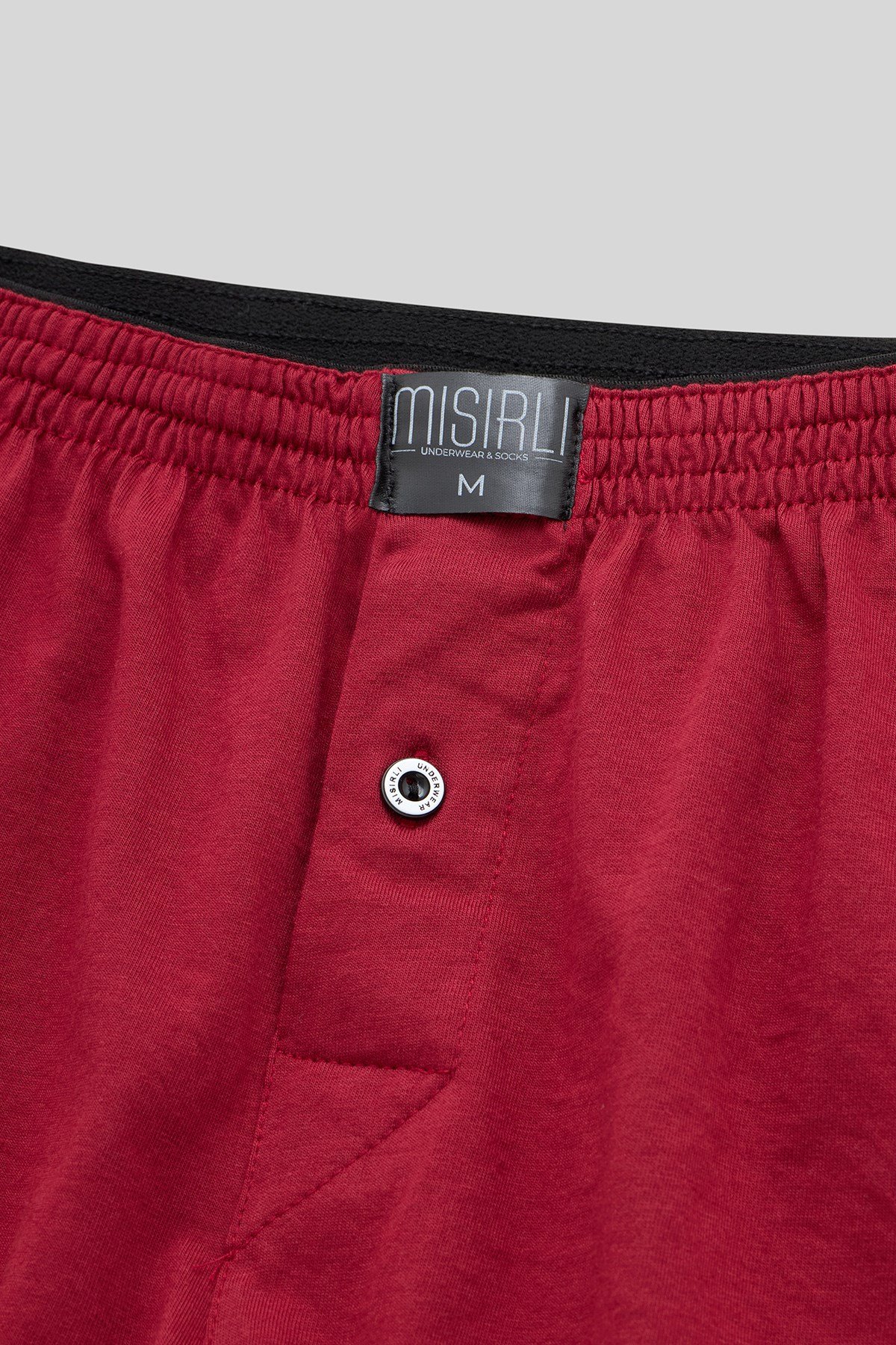 Mısırlı Erkek Pamuklu Ares Boxer Bordo