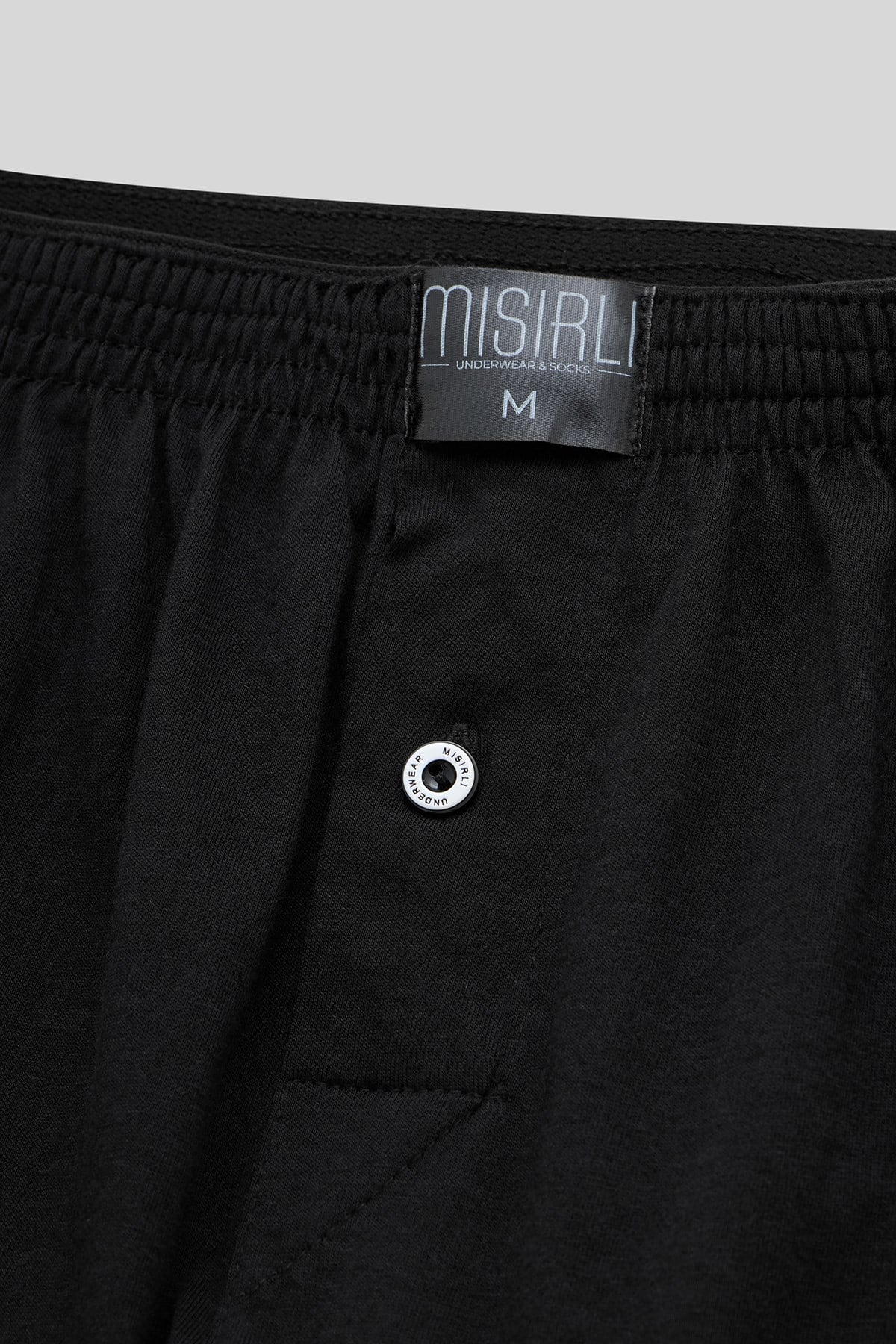 Mısırlı Erkek Pamuklu Ares Boxer Siyah