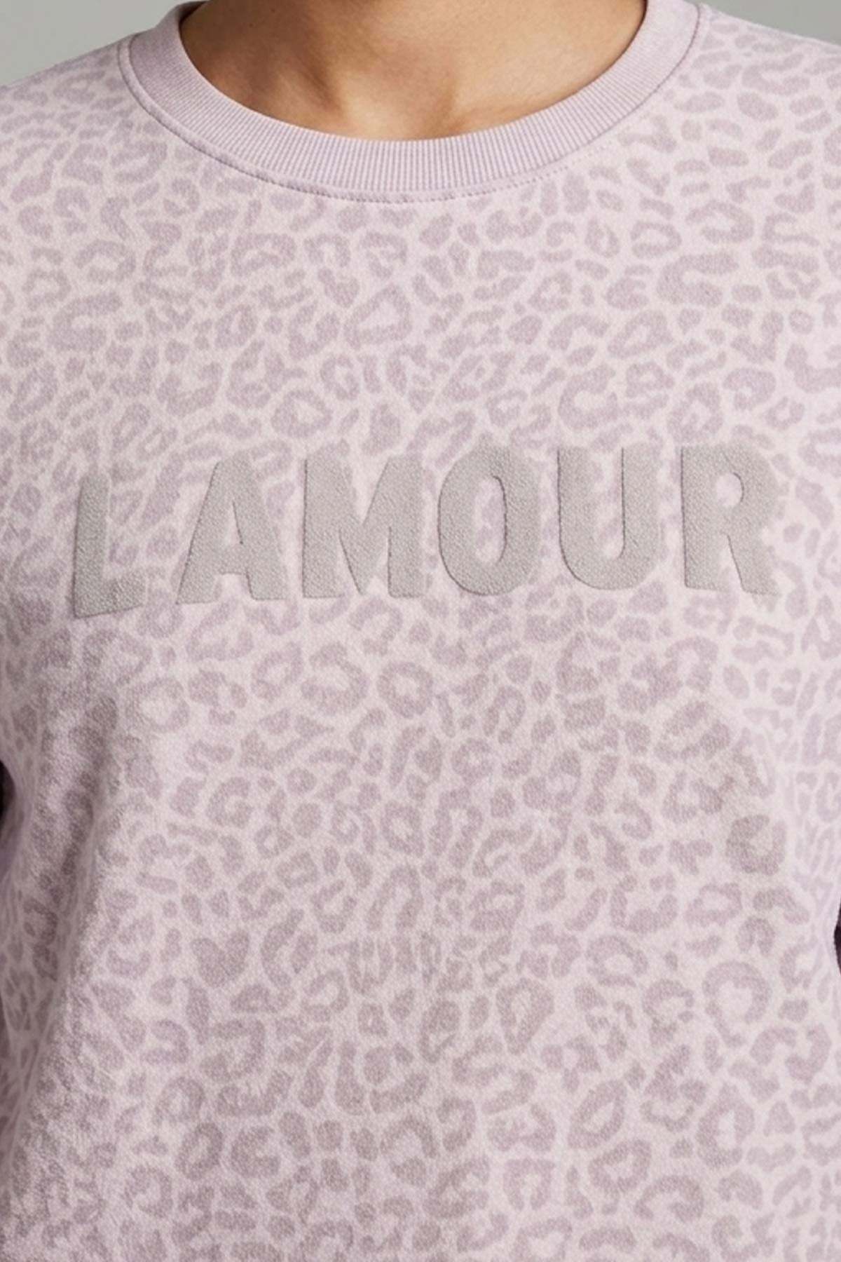 Mısırlı Kadın Pamuk Nakış Detaylı Ribanalı Pijama Takım Açık Pembe