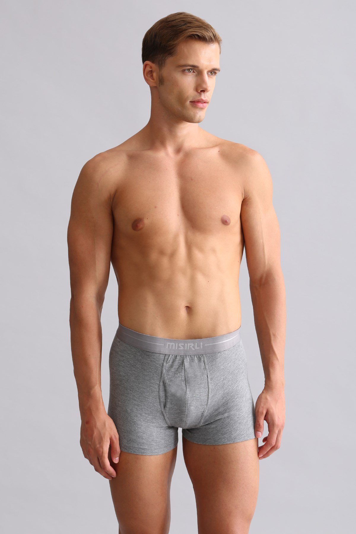 Mısırlı Modal by TENCEL SPARTACUS PLUS PERFORMANCE Boxer Gri Melanj