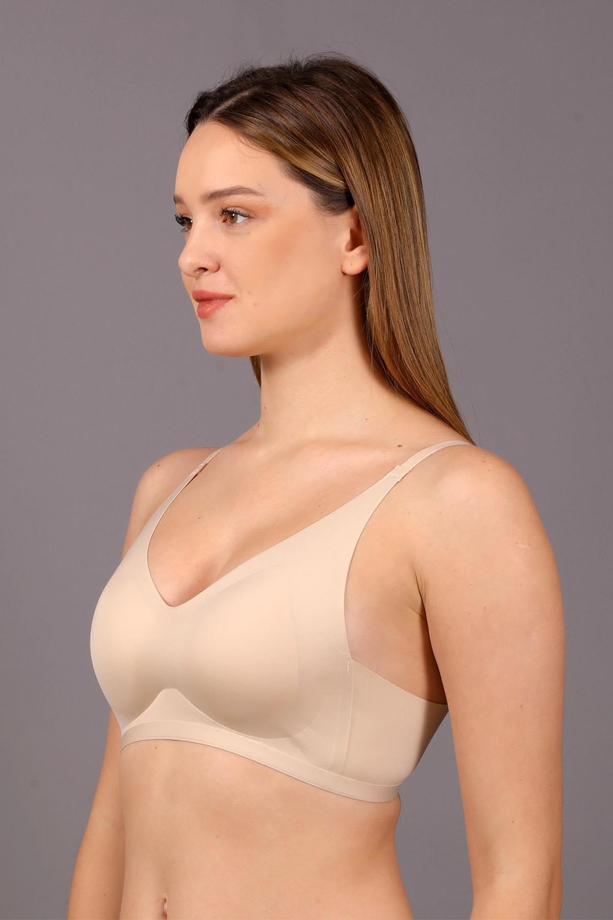 Mısırlı New Bra Balensiz Hayalet Bralet Sütyen Ten