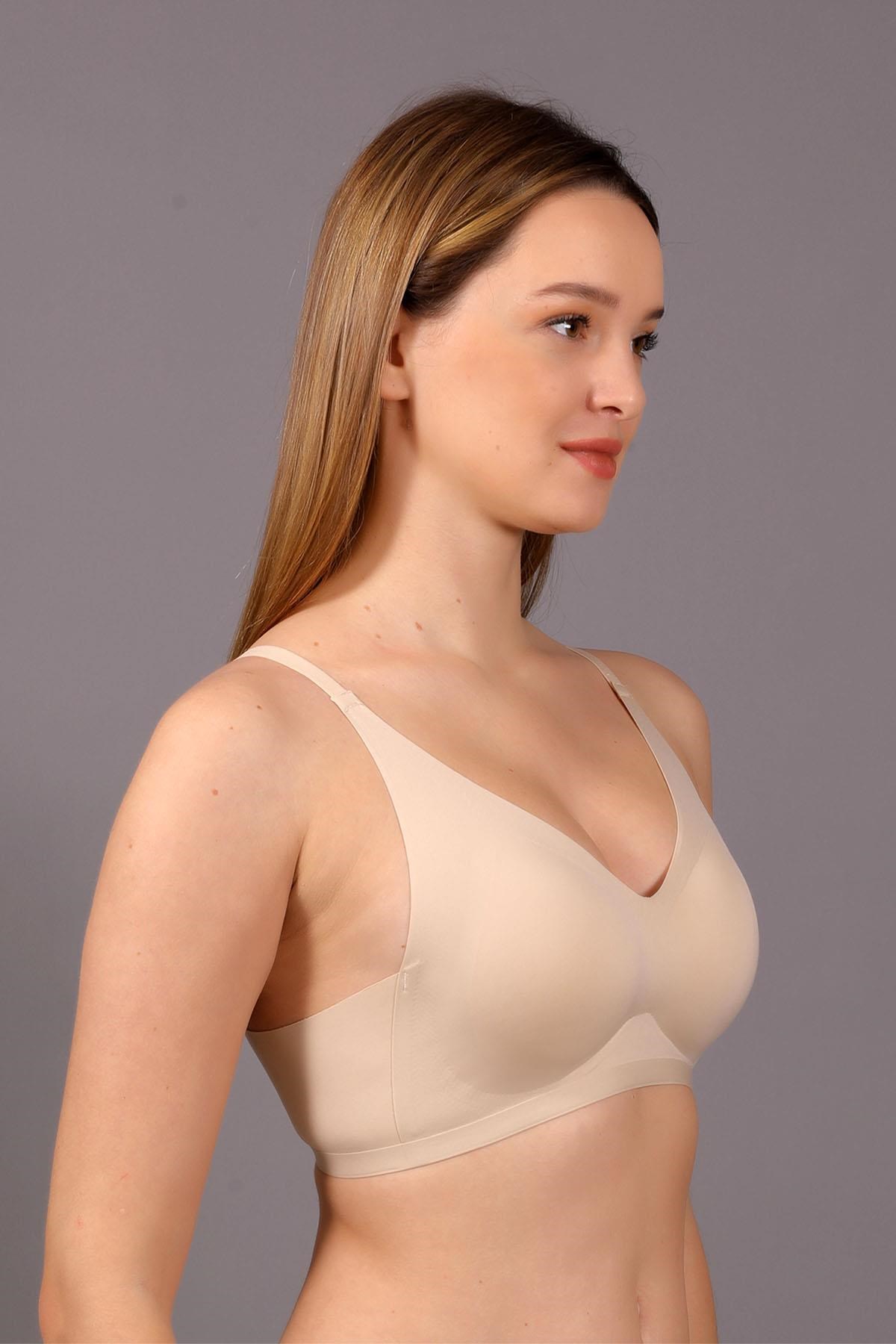 Mısırlı New Bra Balensiz Hayalet Bralet Sütyen Ten
