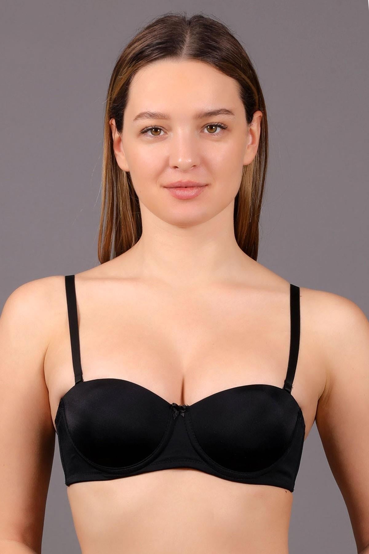 Mısırlı New Bra Desteksiz Basic Sütyen Siyah