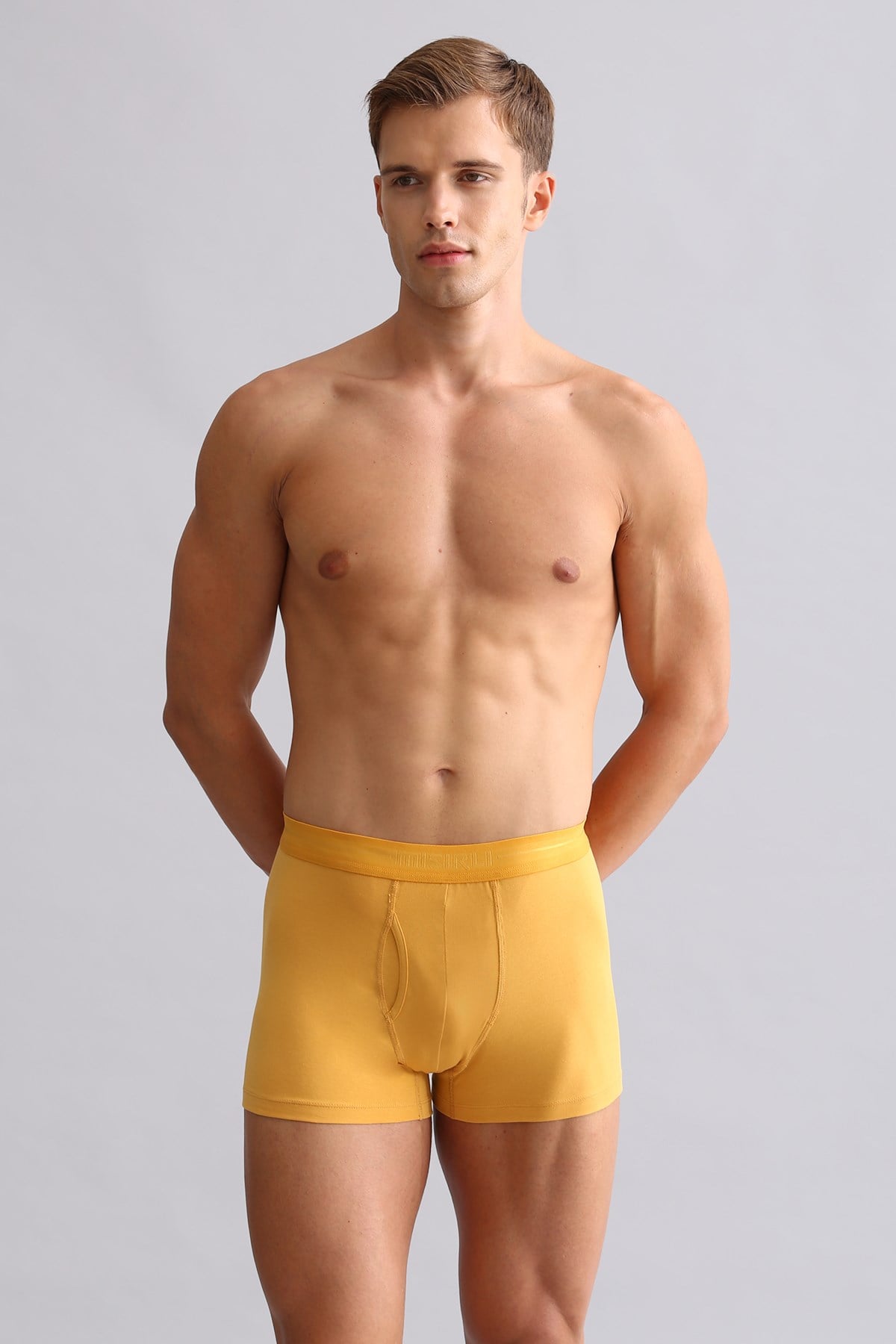 Mısırlı ORGANIC Pamuklu SPARTACUS PLUS PERFORMANCE Boxer Hardal