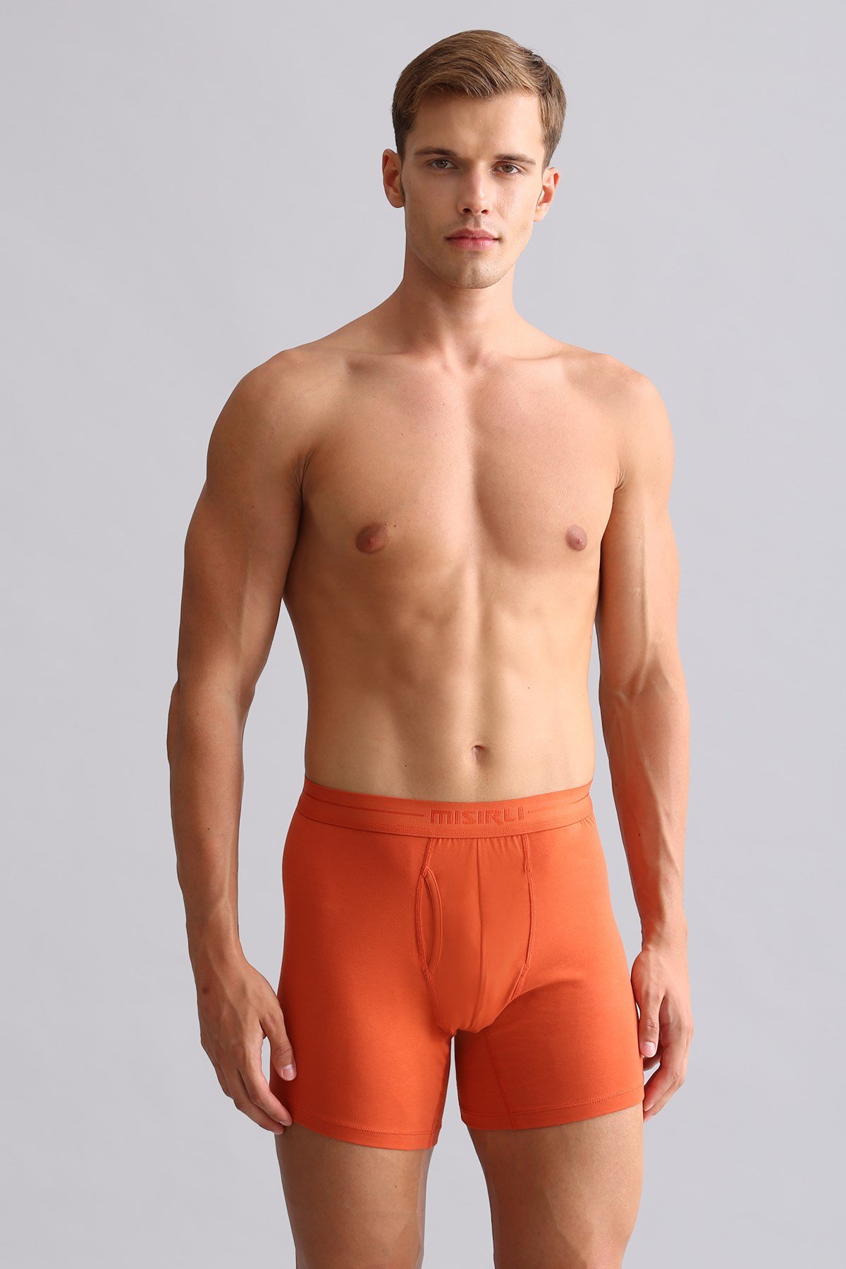 Mısırlı ORGANIC Pamuklu SPARTACUS PLUS PERFORMANCE Long Boxer Pas Kırmızı