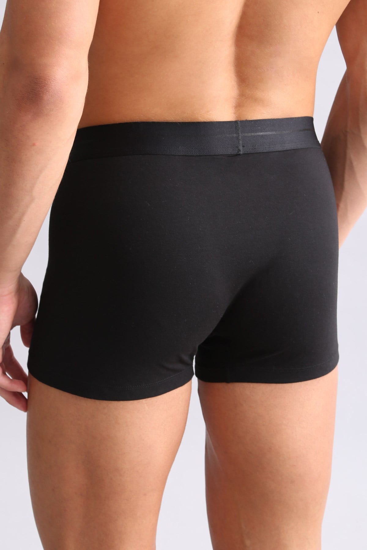 Mısırlı ORGANIC Pamuklu SPARTACUS PLUS PERFORMANCE Boxer Siyah