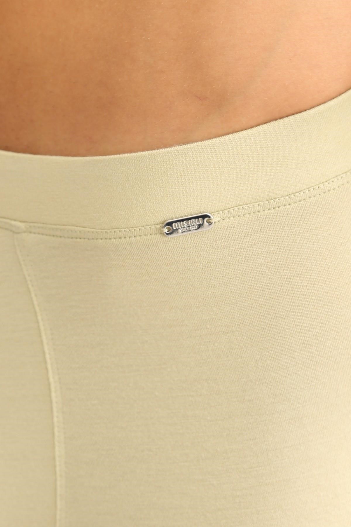 Mısırlı ORGANIC Pamuklu ZEUS LUXURY Regular Fit Metal Armalı Boxer Haki Ada