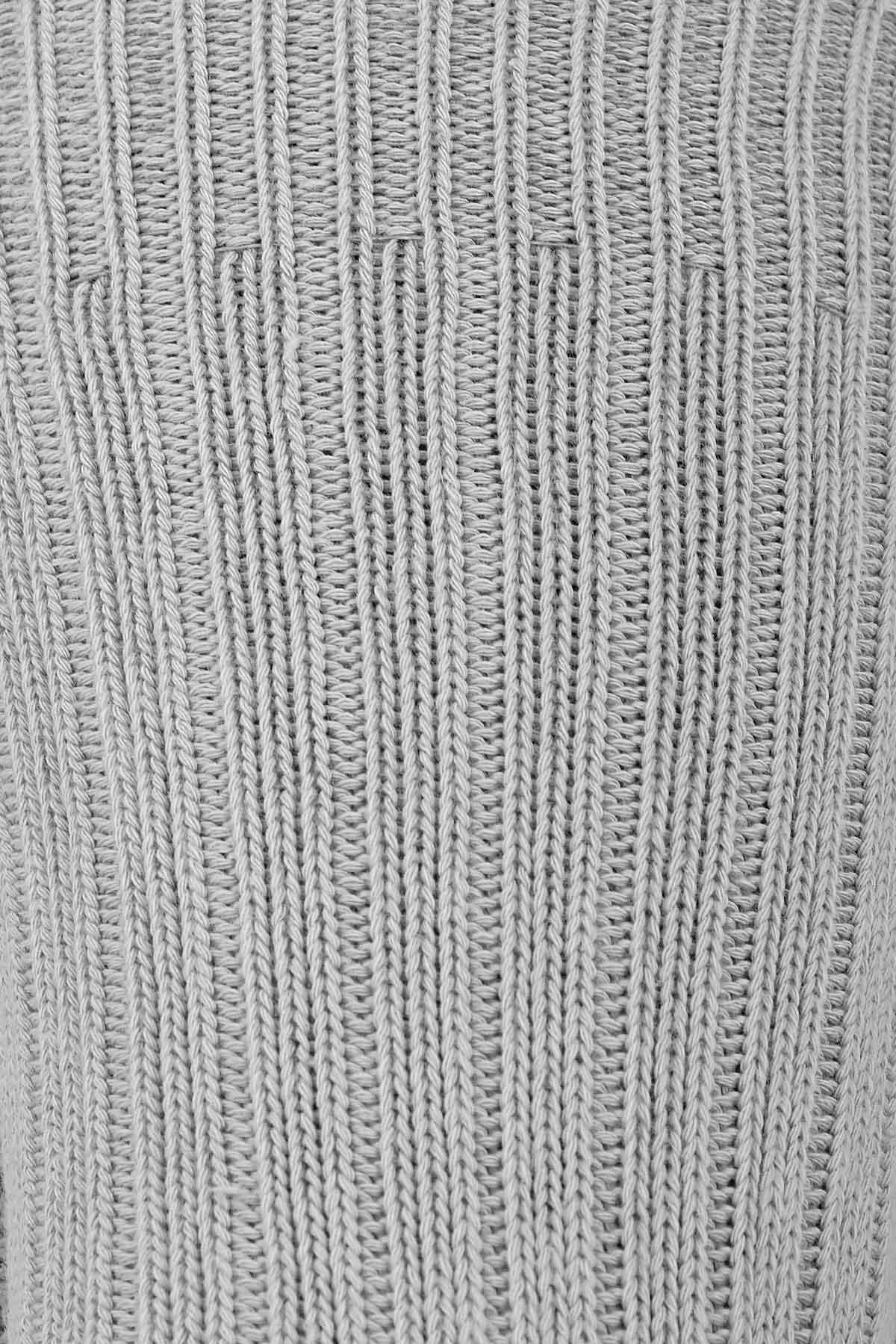 Mısırlı Unisex Pamuklu Bio Cotton Kışlık Soket Çorap Gri