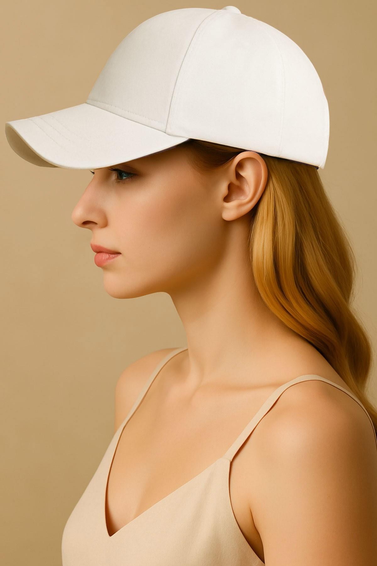 Mısırlı Unisex Şapka Bej