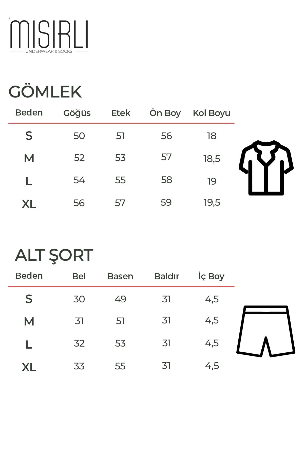Pamuklu Kısa Kollu Gömlek Şortlu Takım Siyah