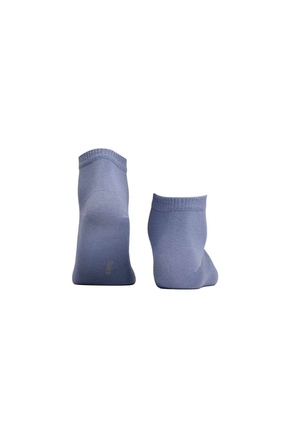 Unisex Bambu Diyabetik Sneaker Çorap Gece Mavisi